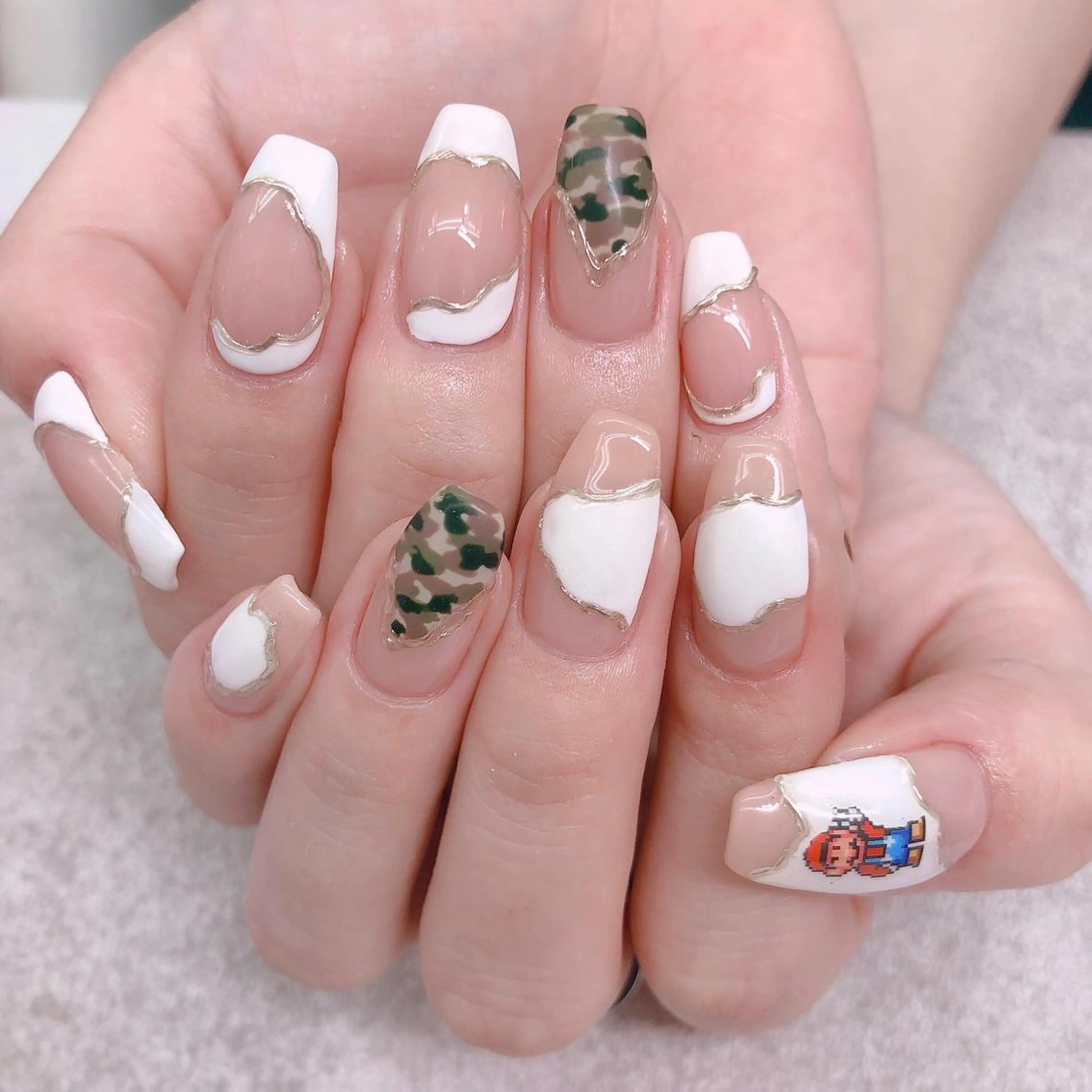 ネイル ハンドネイル フットネイル ナナイチゼロ I.Naoのネイルデザイン