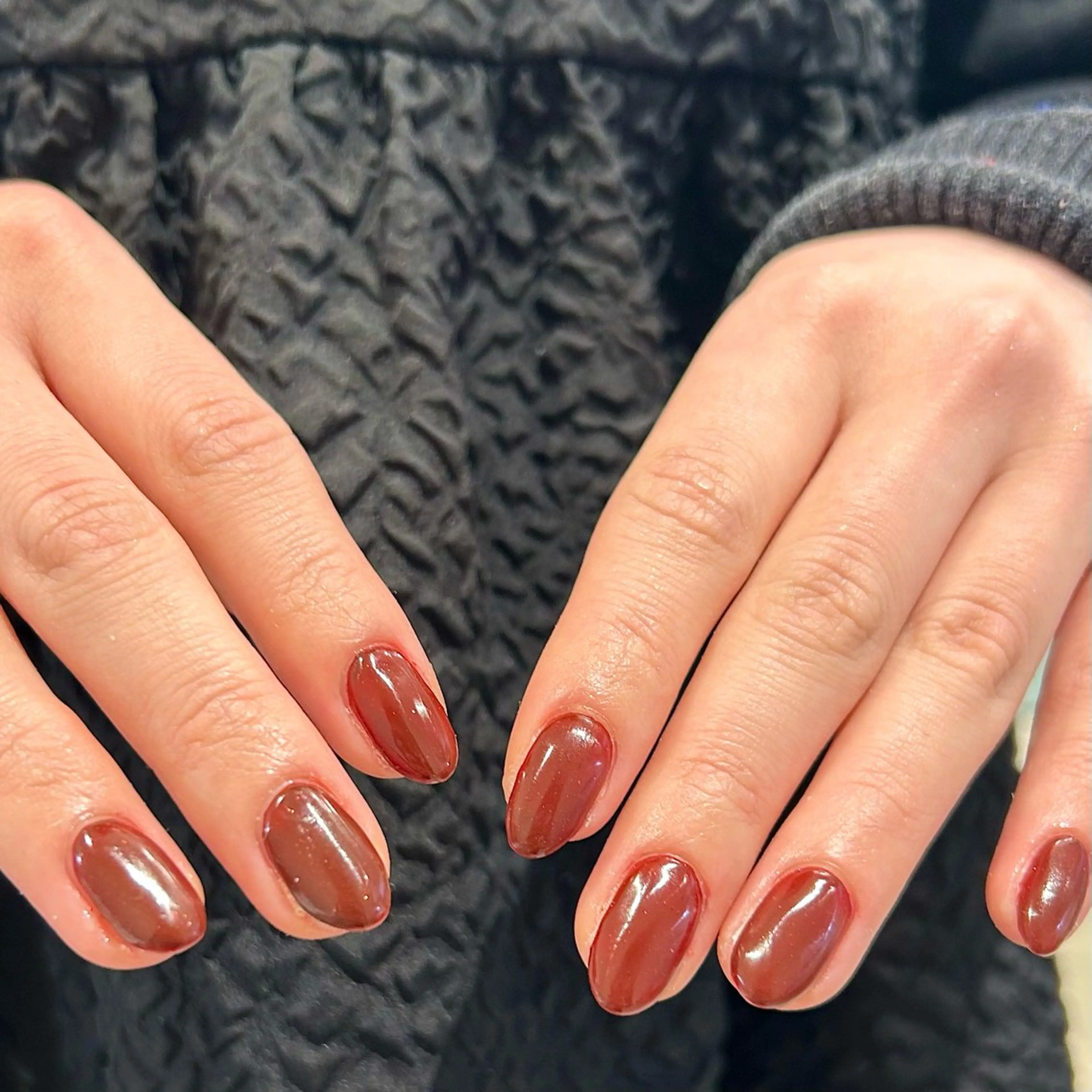 ໒꒱初回off¥550໒꒱【オフあり】ワンカラーorラメグラ（120min） para gel使用𖤐ˊ˗の写真