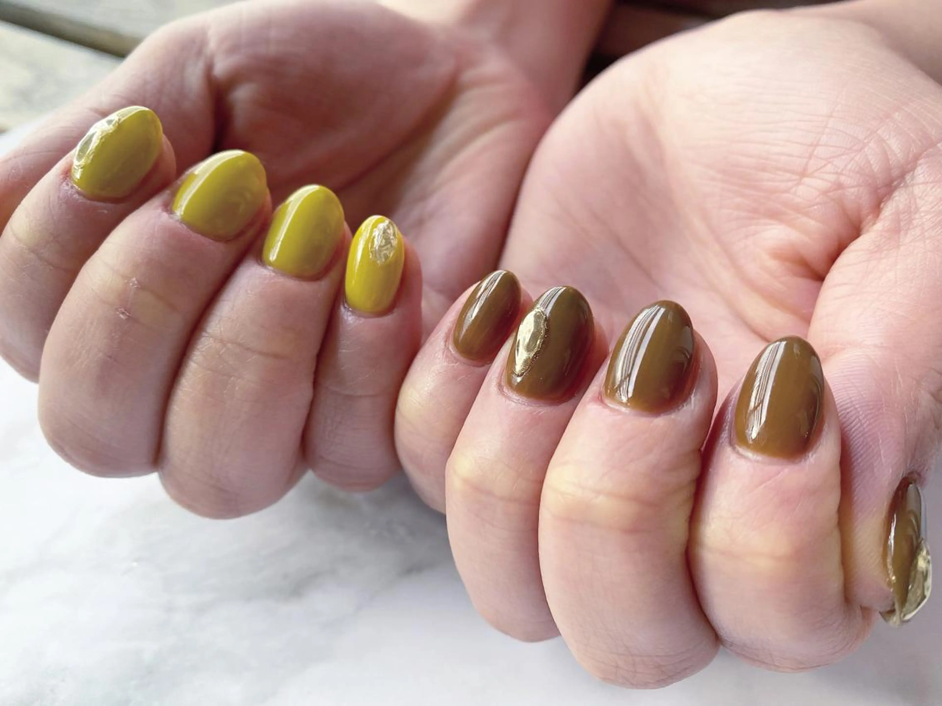 ネイル ミラーネイル ぷっくりネイル private nail salon   crystal ⭐︎ color所属・crystal ⭐︎ colorのネイルデザイン