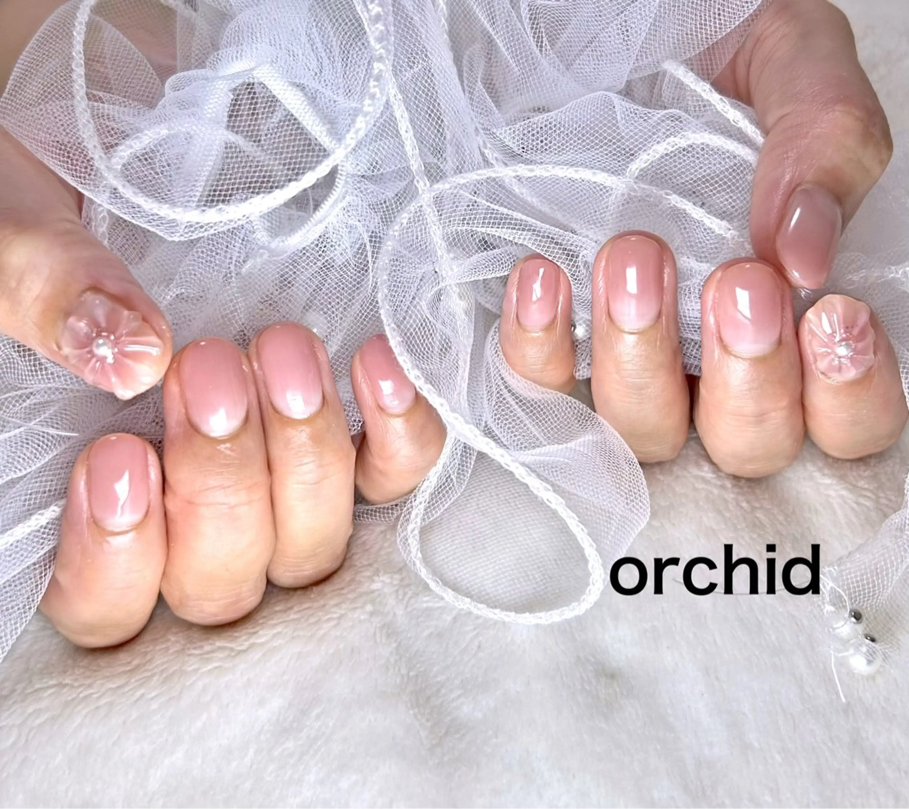 ネイル orchid ♡オーキッドのネイルデザイン