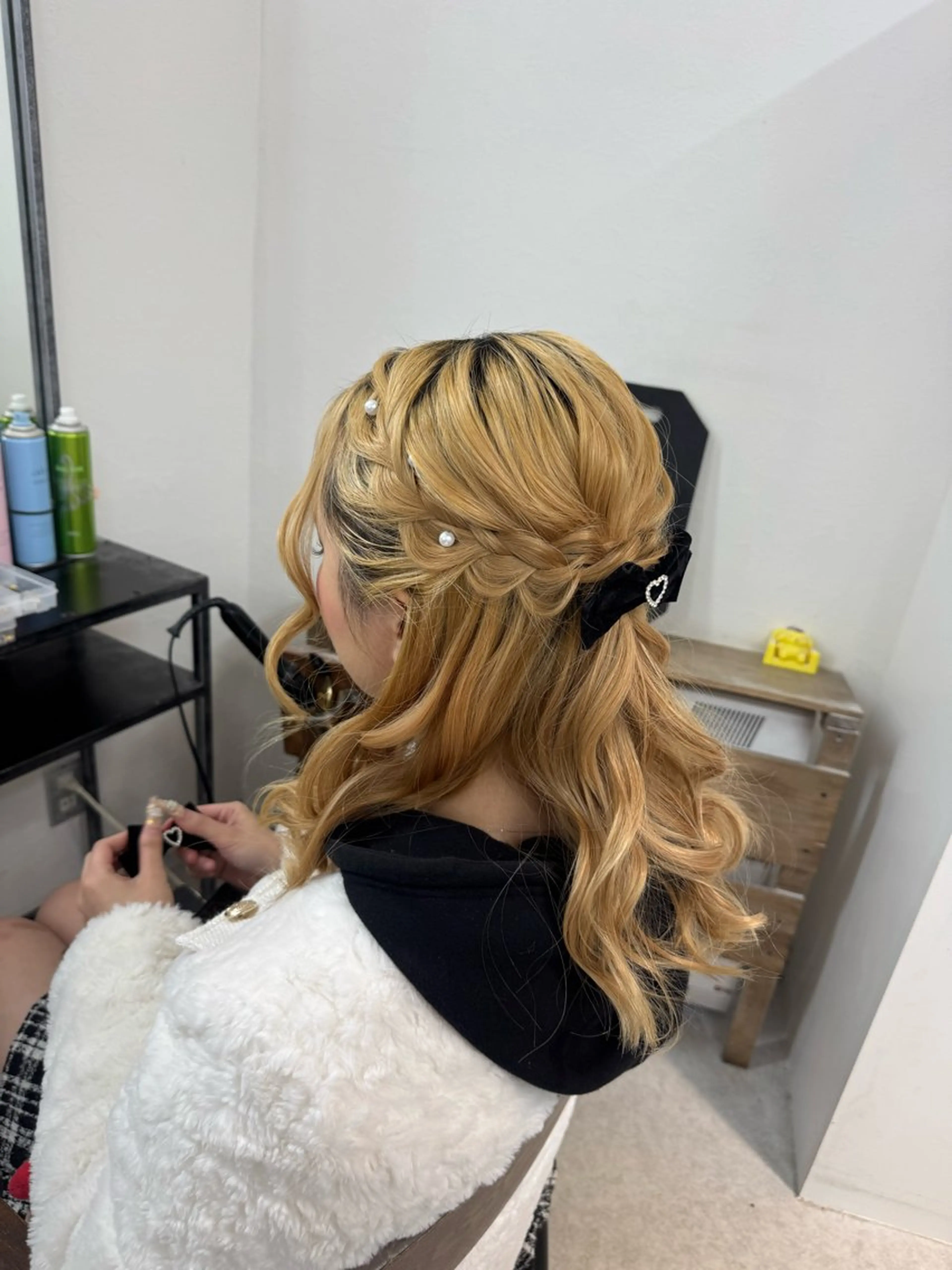 ミディアム MOTHER'S SHOP所属・SATO RINKAのヘアスタイル