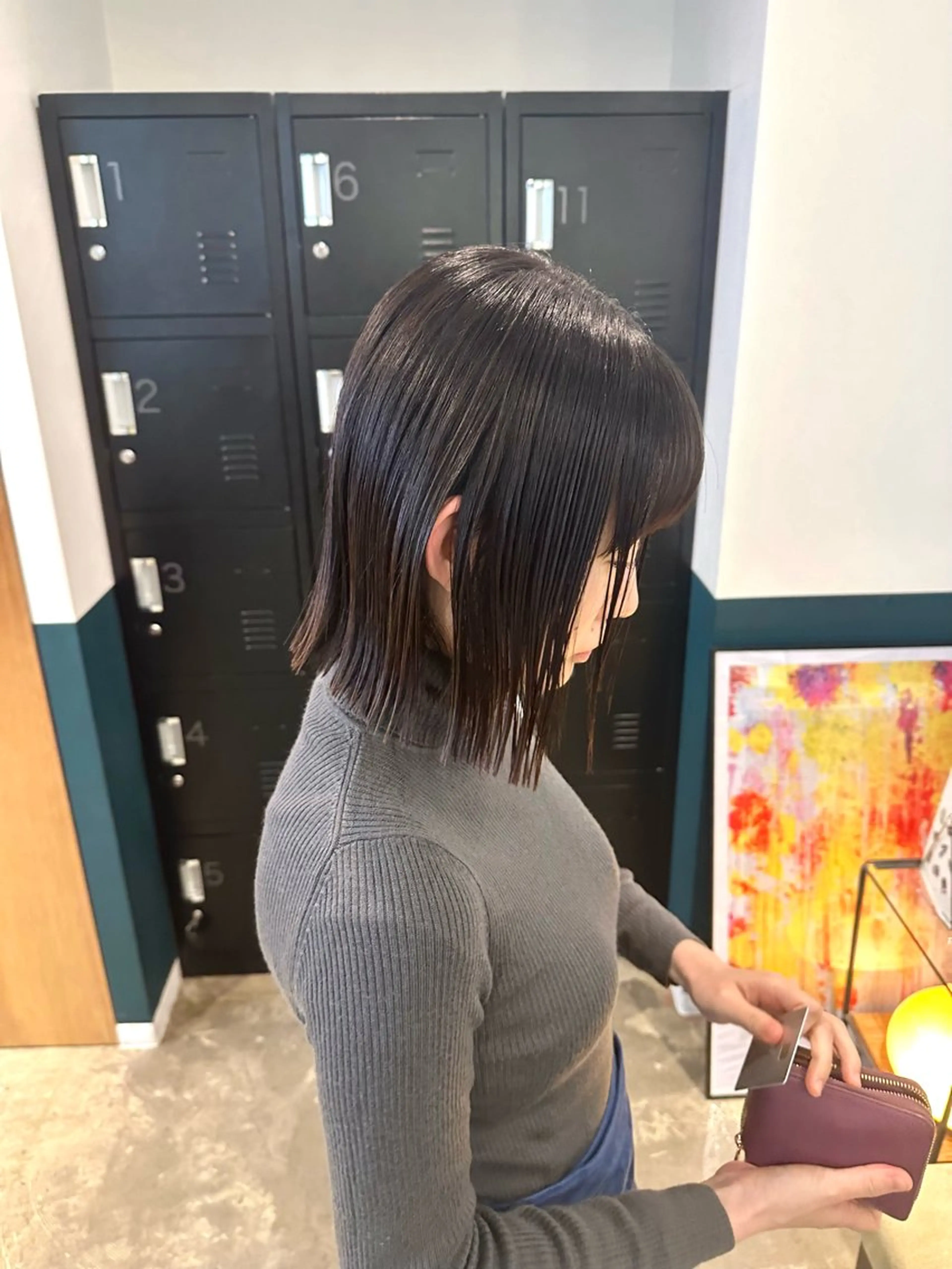 ショート 切りっぱなしボブ ボブ カット ボブ特化美容師 /荒井悠葵のヘアスタイル