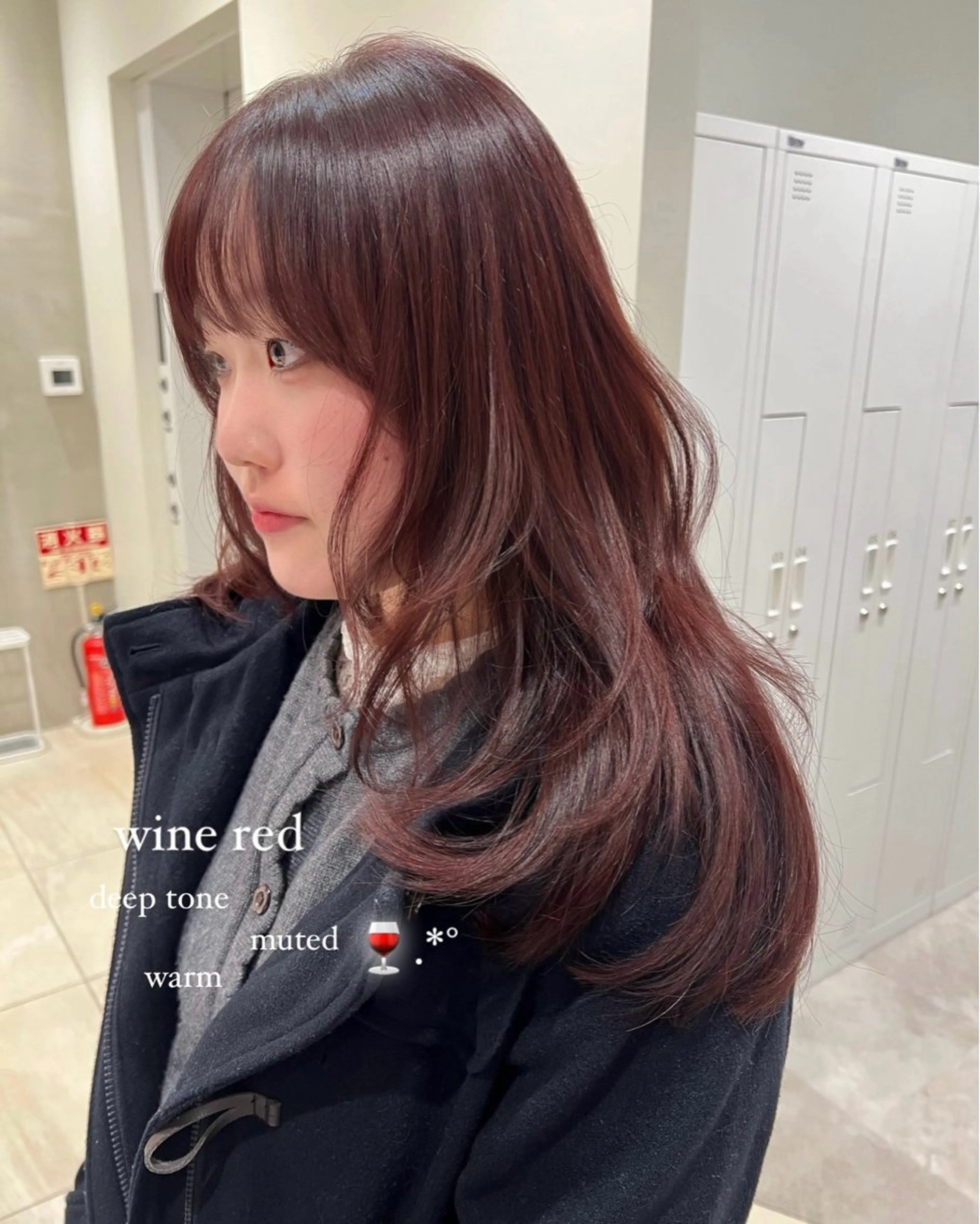 ロング カラー 透明感カラー 似合わせカット カット ヘアカラー トリートメント 赤み消し/透明感 🪽◝✩ 武者春花のヘアスタイル