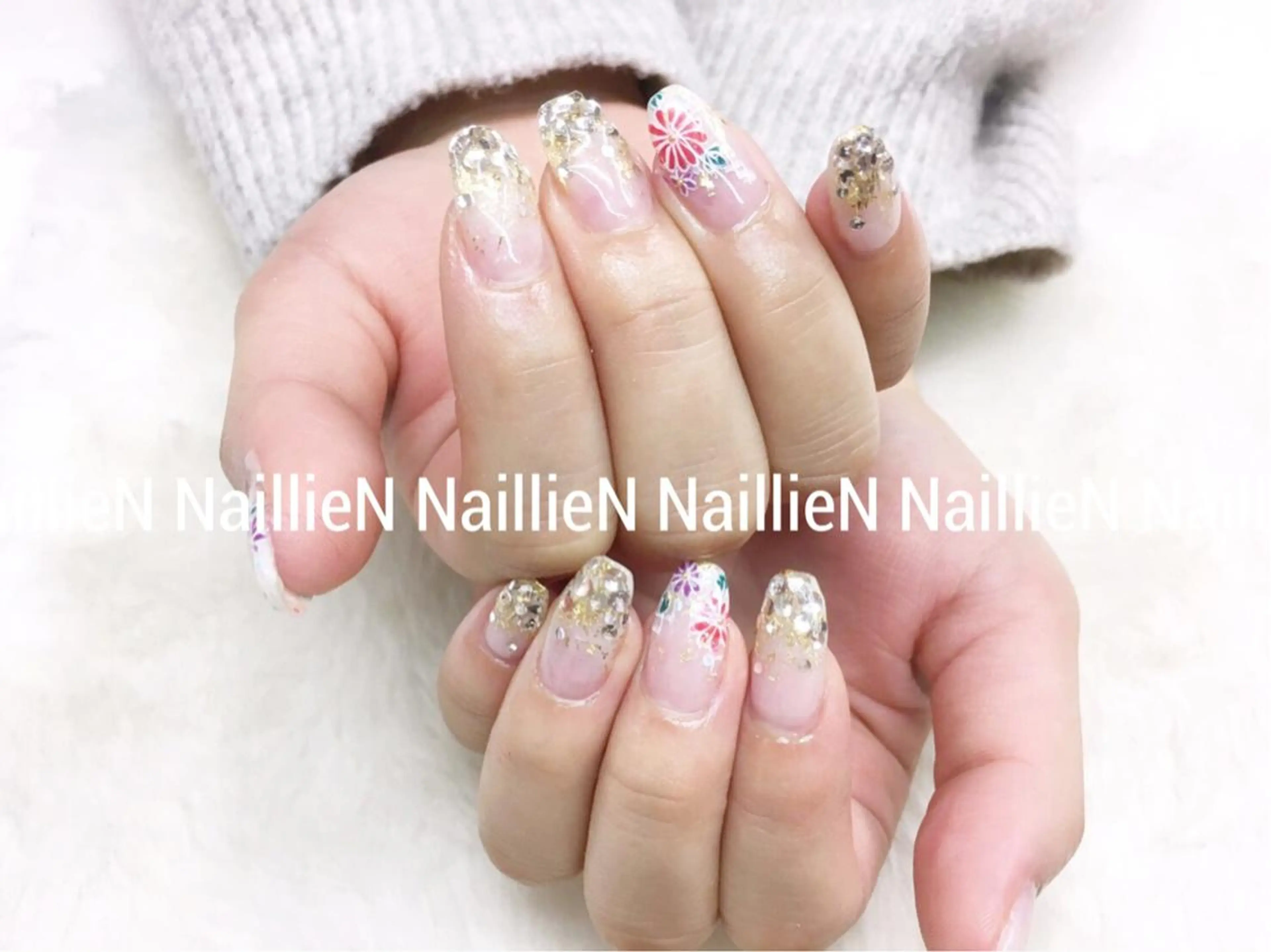 ネイル 持ち込み Nail lieNのネイルデザイン