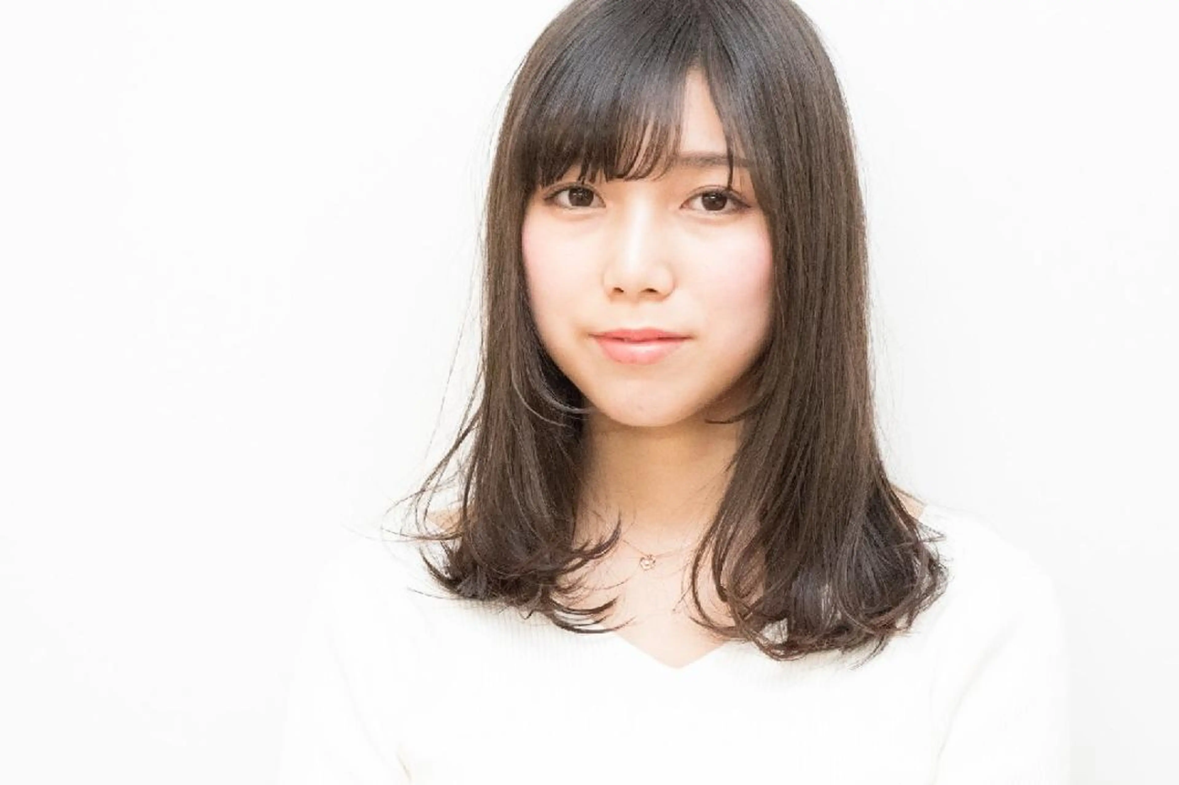 ミディアム カラー カット トリートメント 原田 祥彰のヘアスタイル