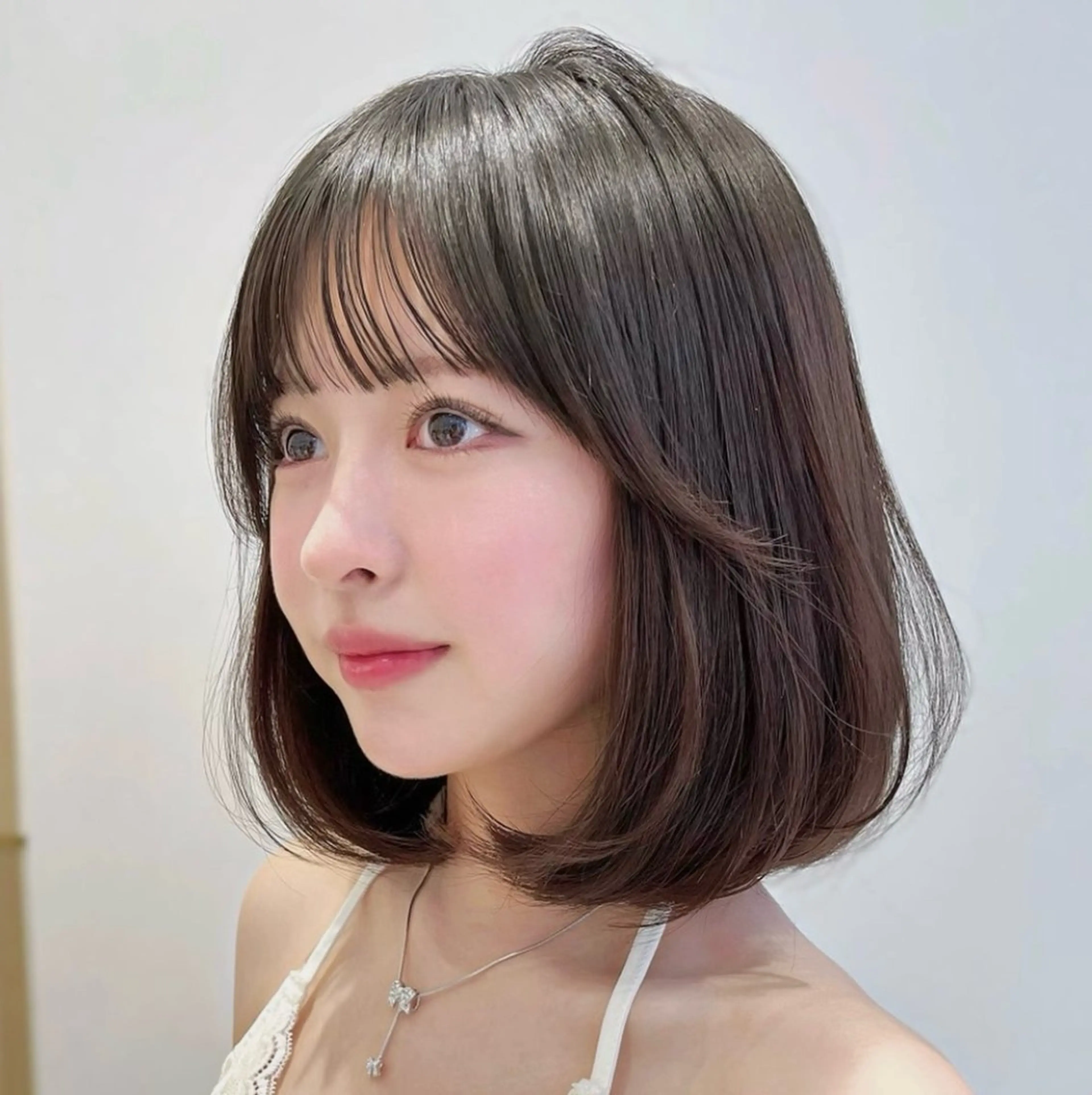 ミディアム パーマ ミディアムパーマ るな/暖色、 ベージュカラー🎀のヘアスタイル