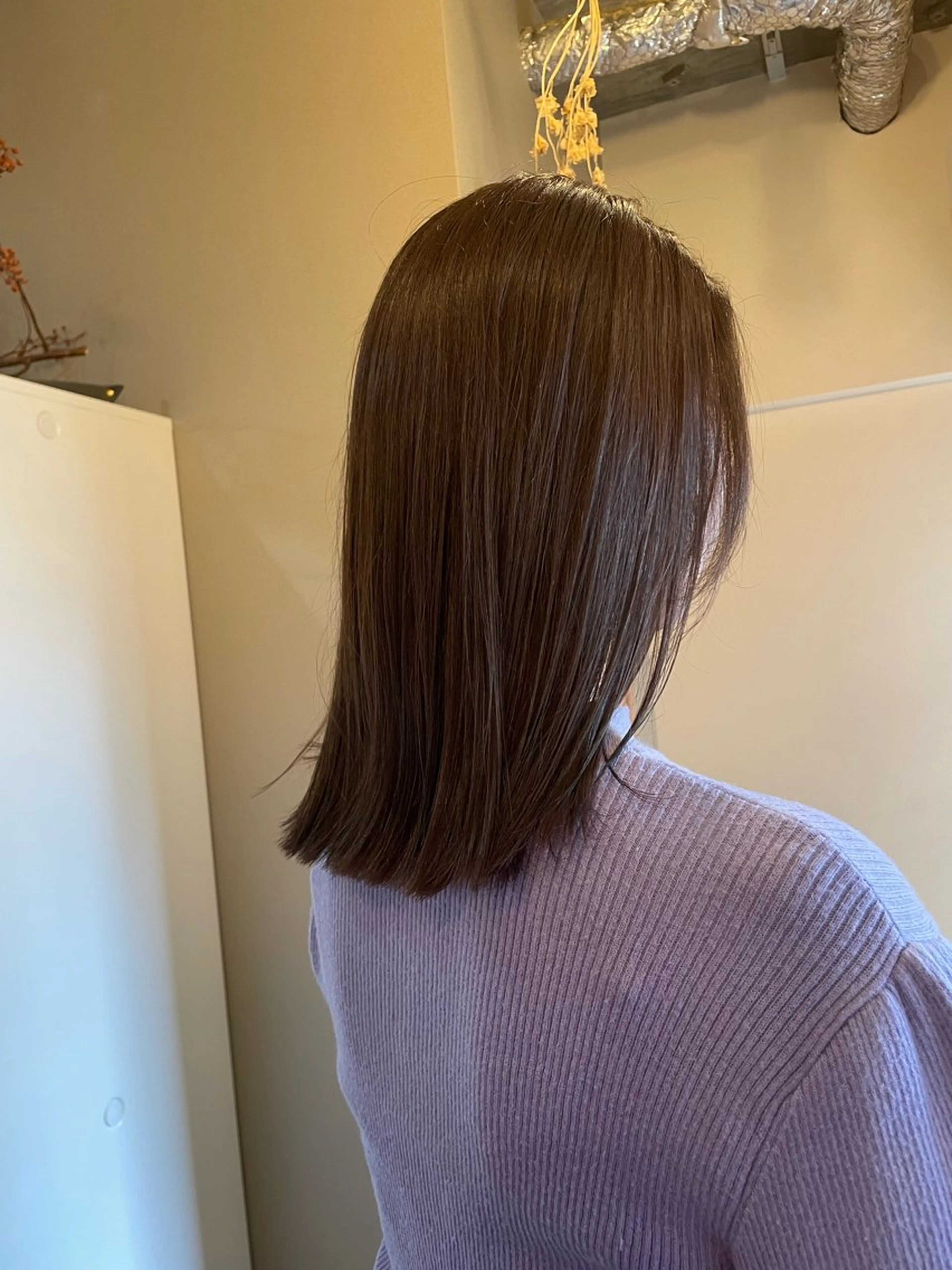 セミロング カラー 髪質改善 カット ヘアカラー トリートメント 鎌田卓也/髪質改善 /透明感カラーのヘアスタイル
