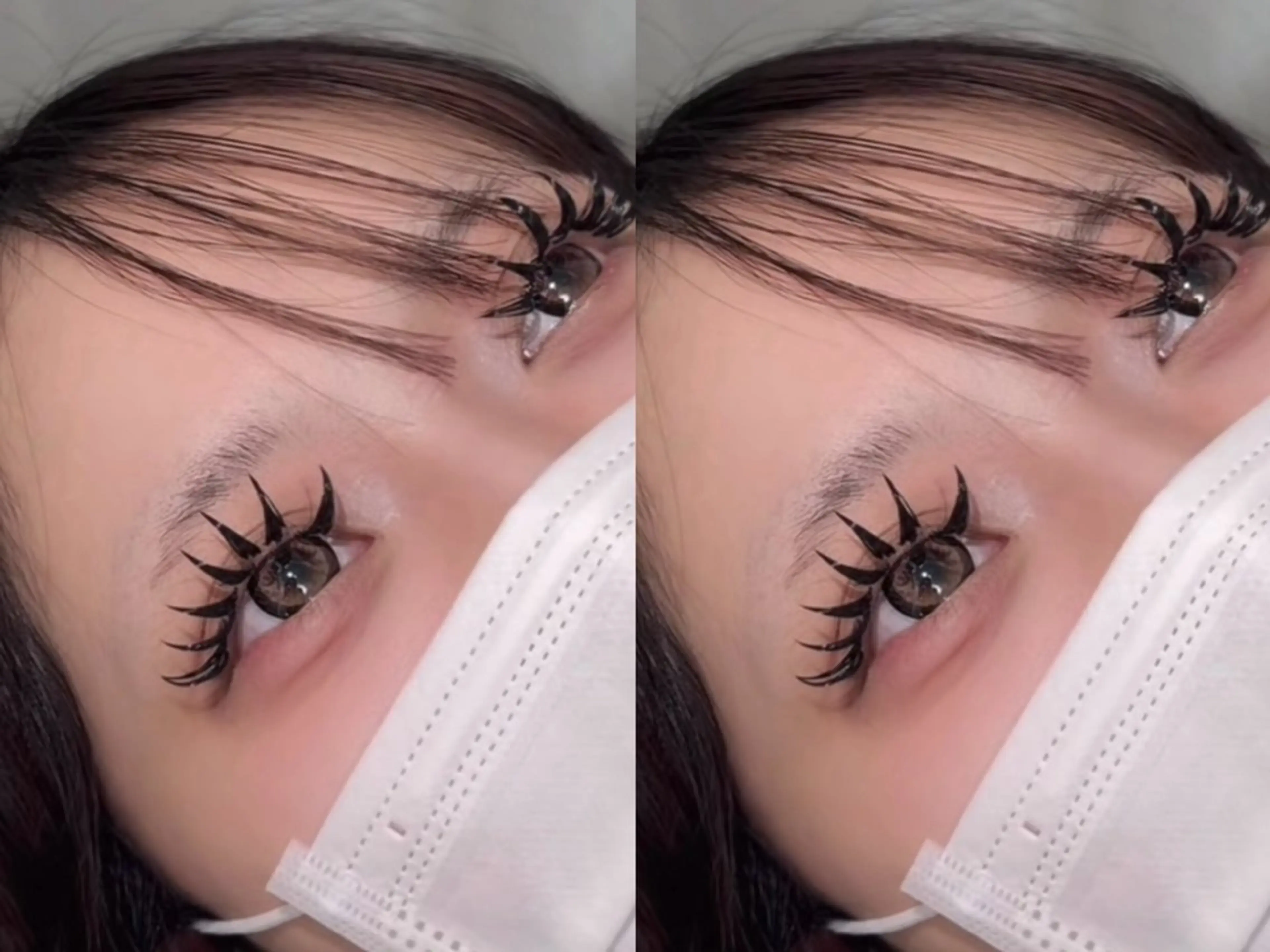 マツエク・マツパ バインドロック マツエク ♥️JiJi ♥️のマツエク・マツパデザイン