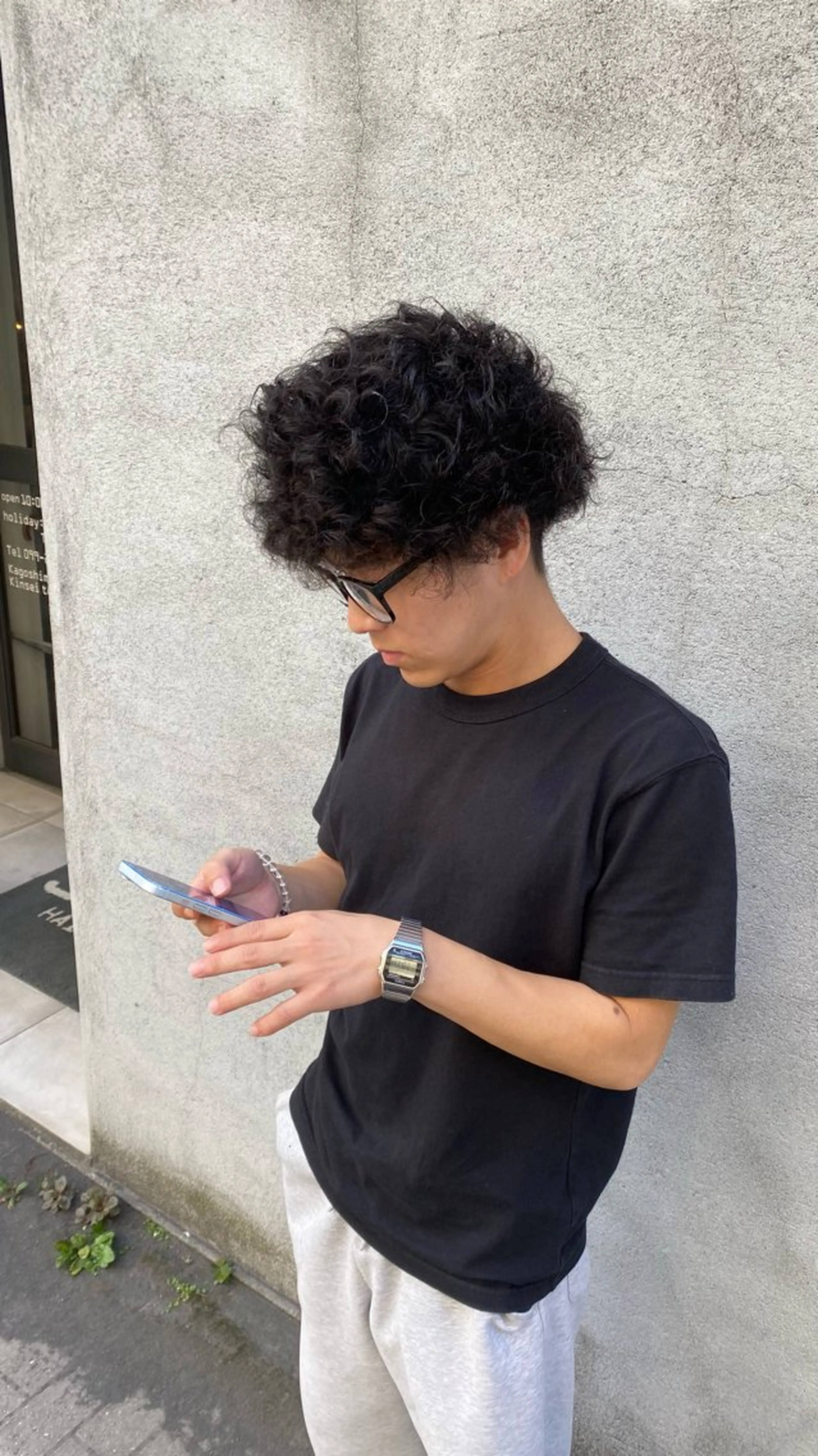 メンズ カット パーマ men's　パーマ/ ⭐️Tenshinのヘアスタイル