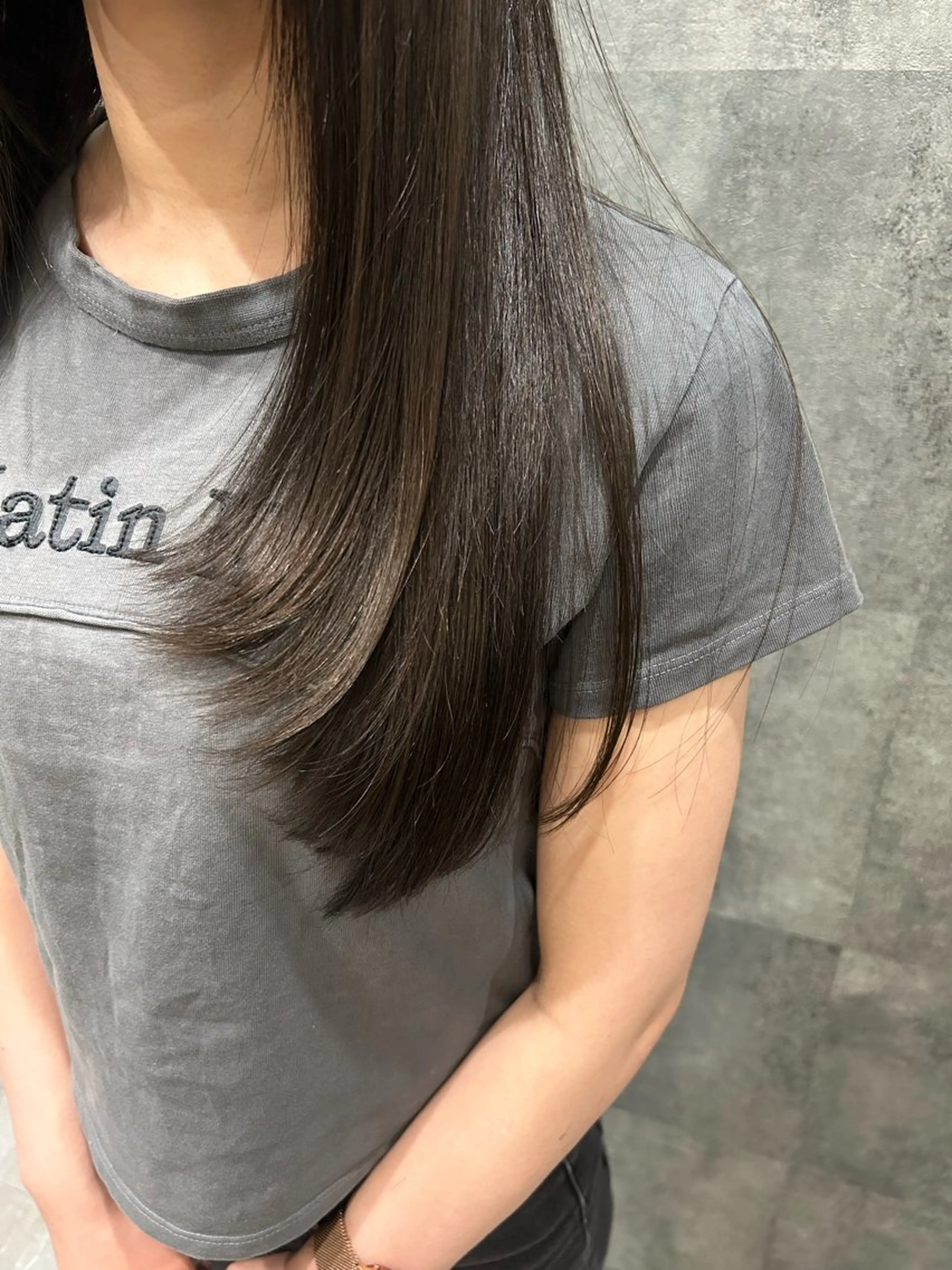 ロング カット ヘアカラー トリートメント 髪質改善特化🫧 梶川　歩哉のヘアスタイル