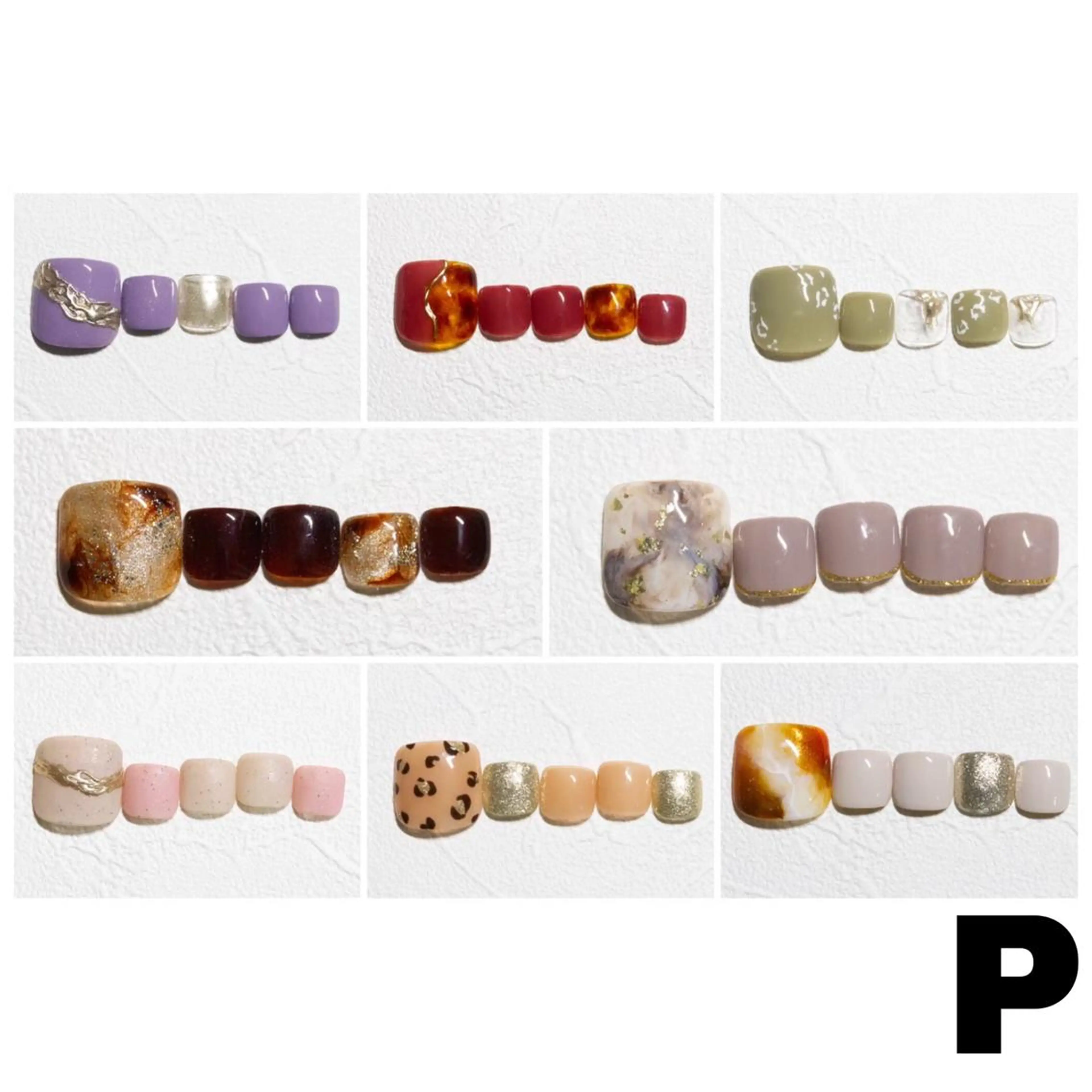 ネイル フットネイル クレアラルーチェ 広島店のネイルデザイン