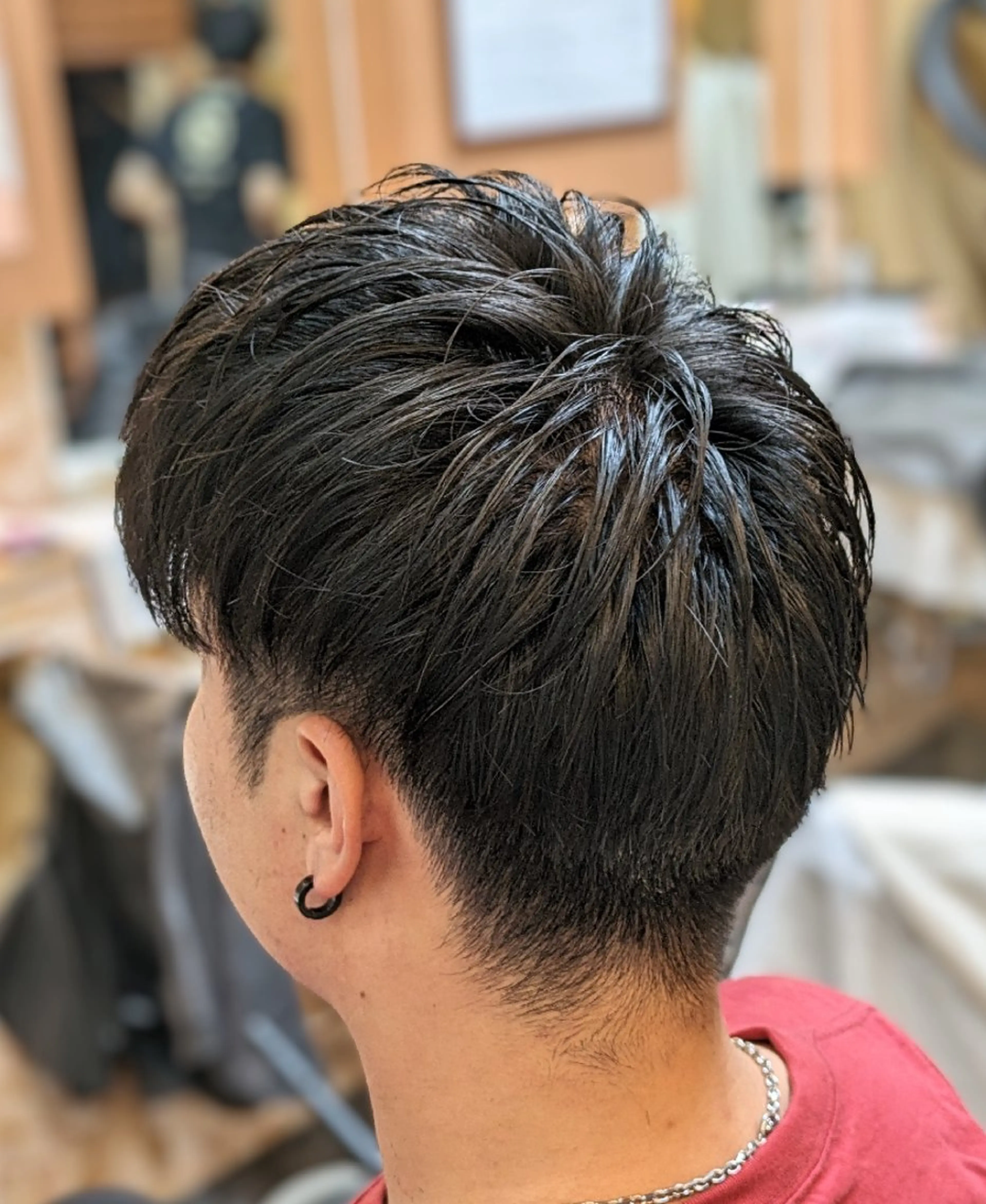 ショート メンズ マッシュ YOSHIZAWA Inc.HAKOZAKI所属・三村 姫花のヘアスタイル