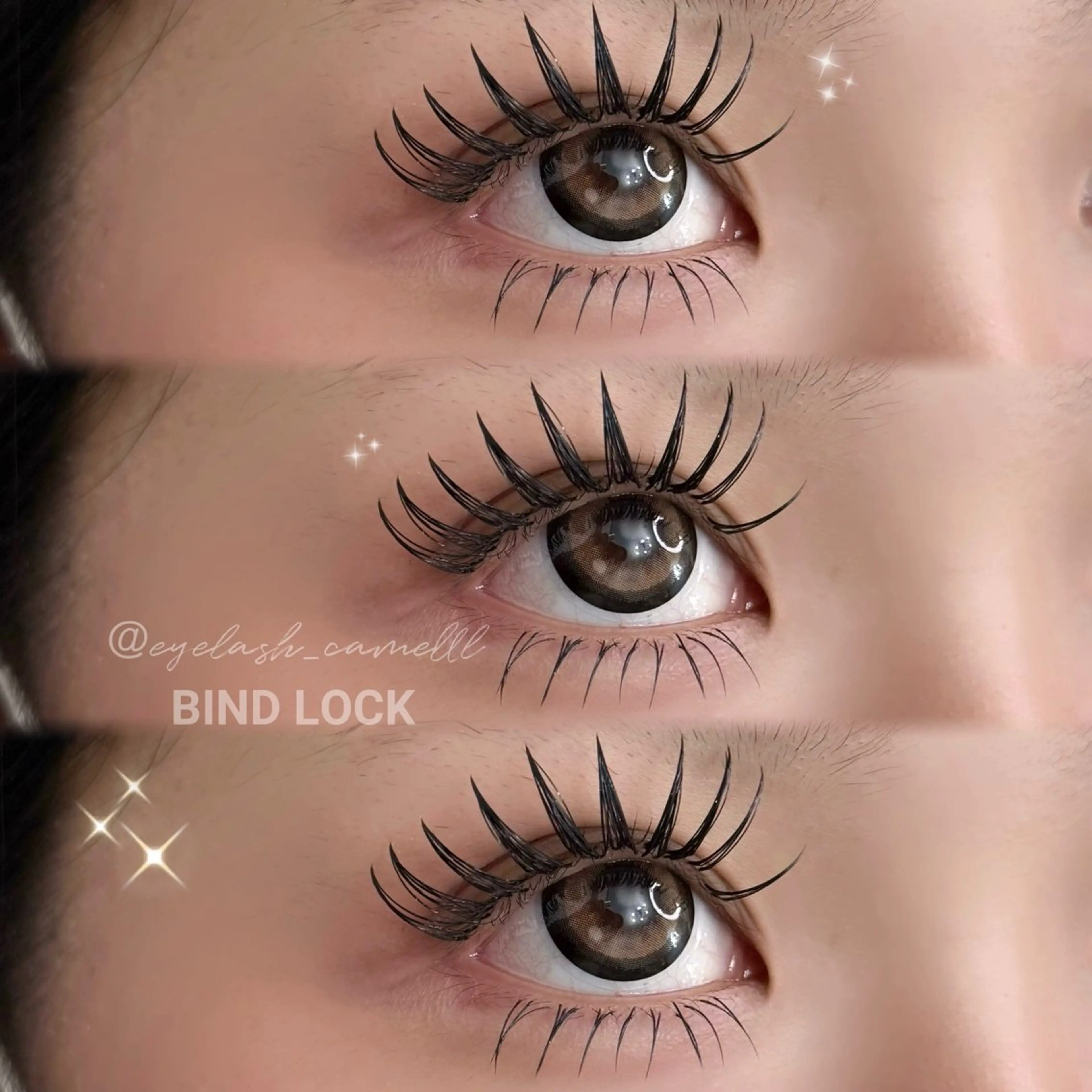 マツエク・マツパ マツエク 【那覇/束感まつ毛】 ｷｬﾒﾙのマツエク・マツパデザイン