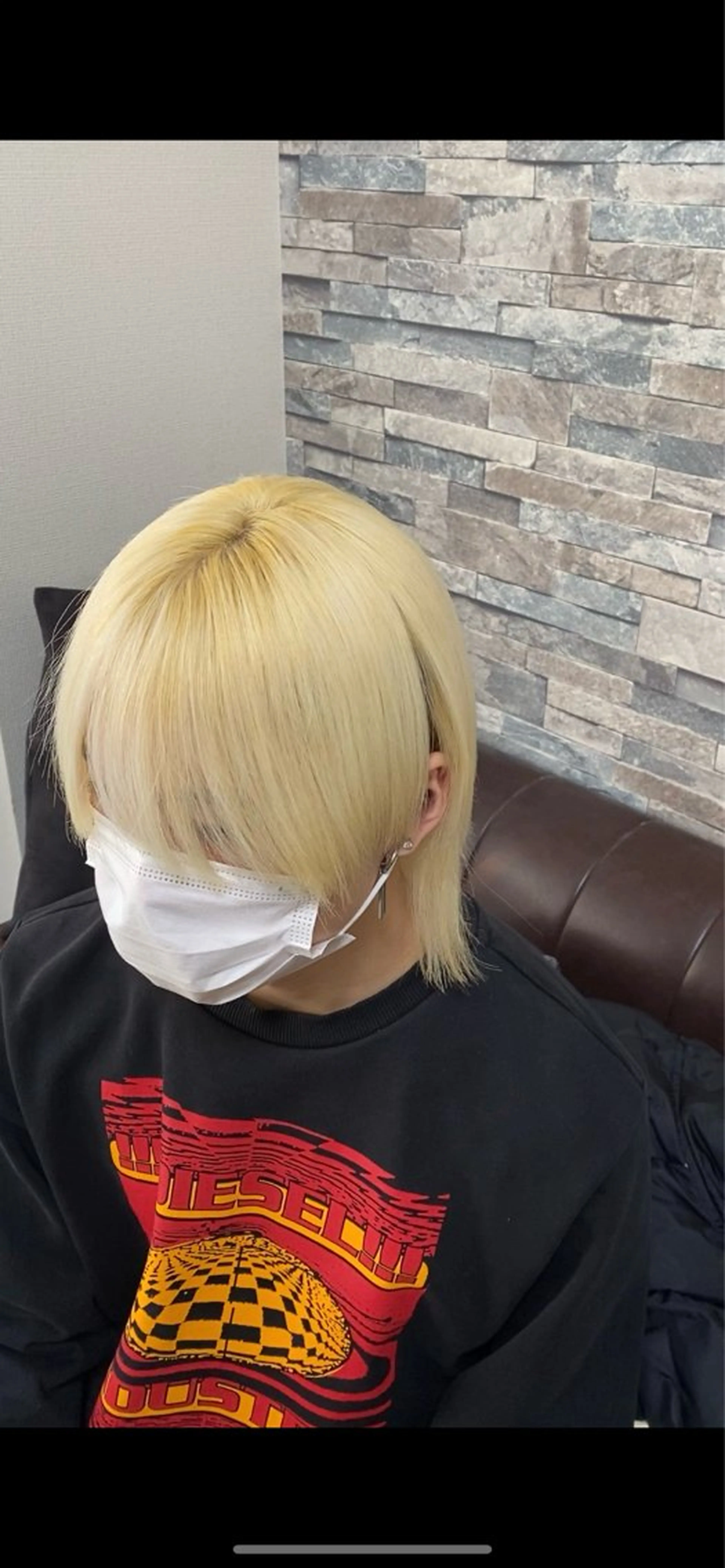 メンズ メンズブリーチ メンズハイトーン HOWL所属・🦋 Cocoroのヘアスタイル