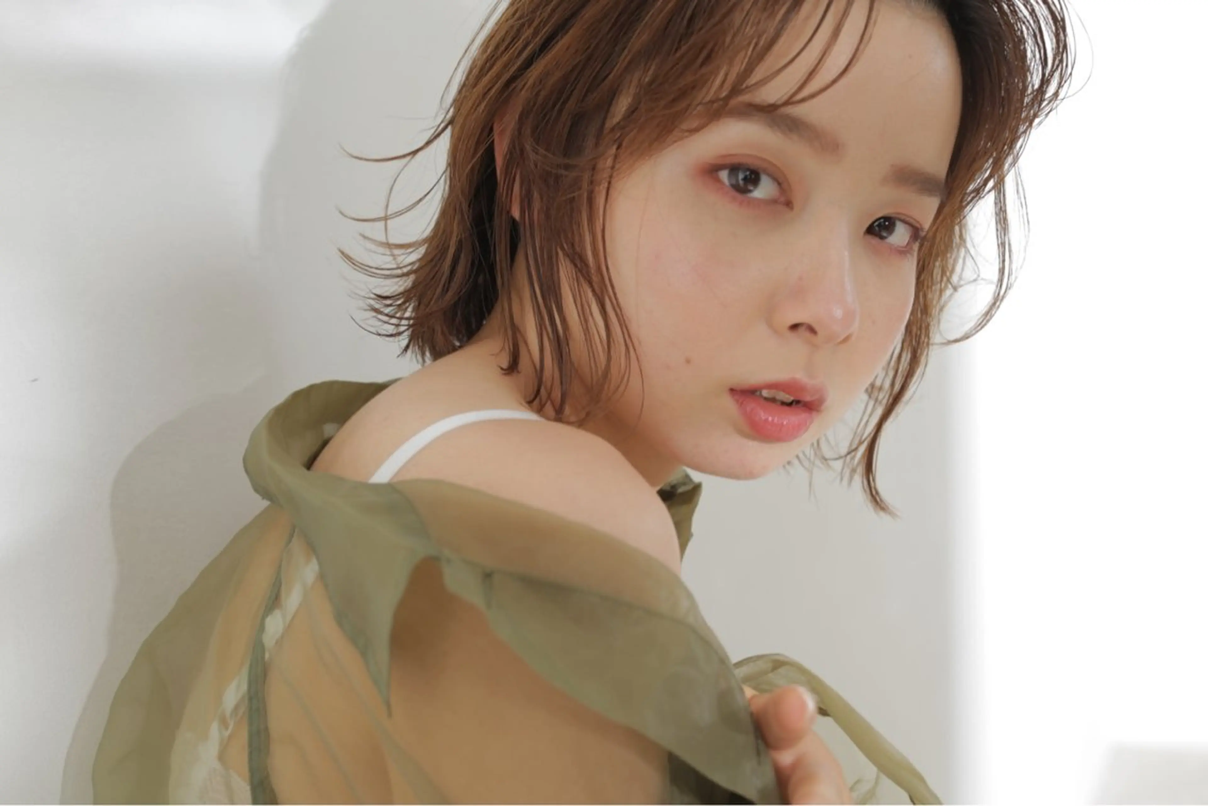 ミディアム カラー ヘアアレンジ 村上 ゆういのヘアスタイル