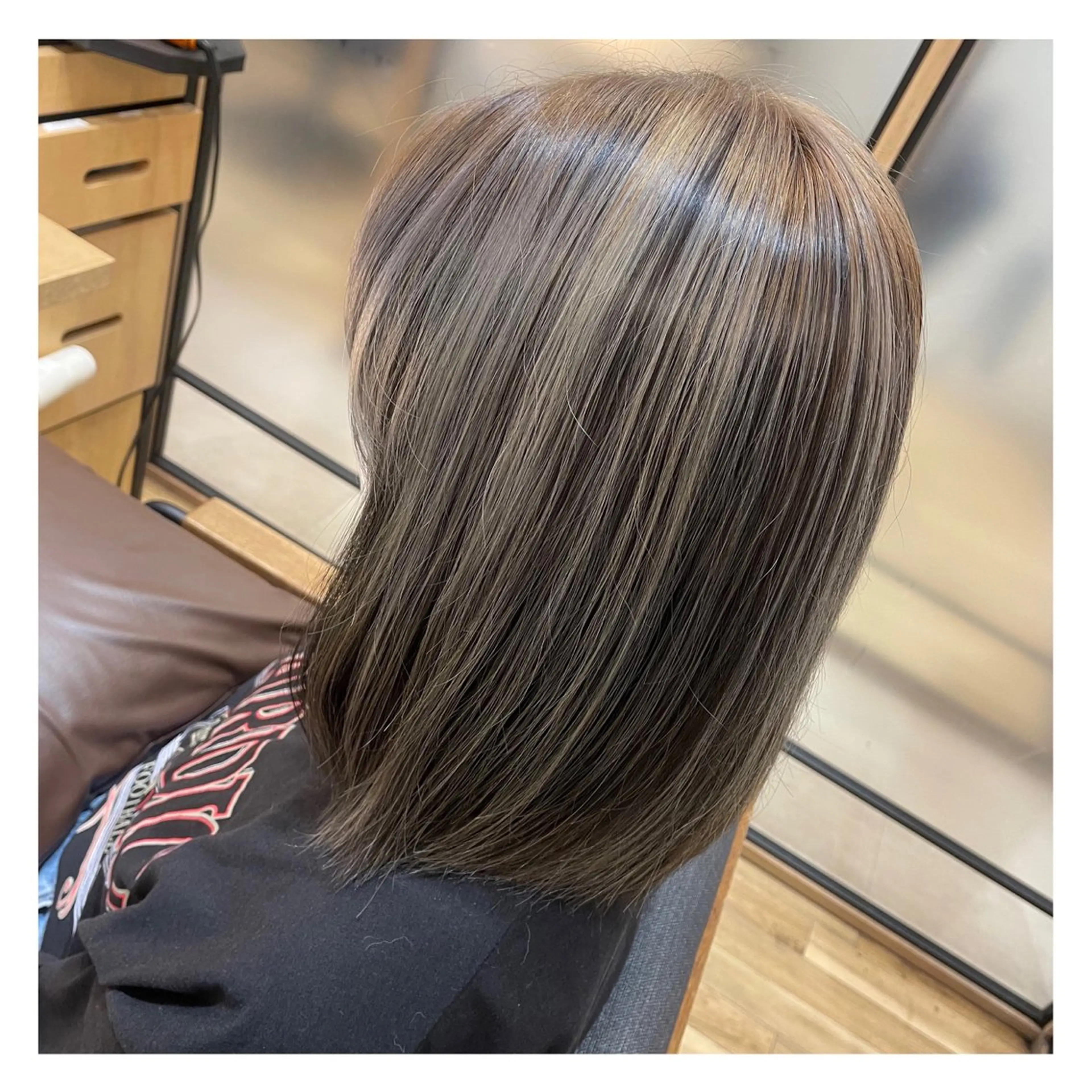 ミディアム カラー カット ヘアカラー トリートメント ❁⃘ ち だ り さ ❁⃘のヘアスタイル