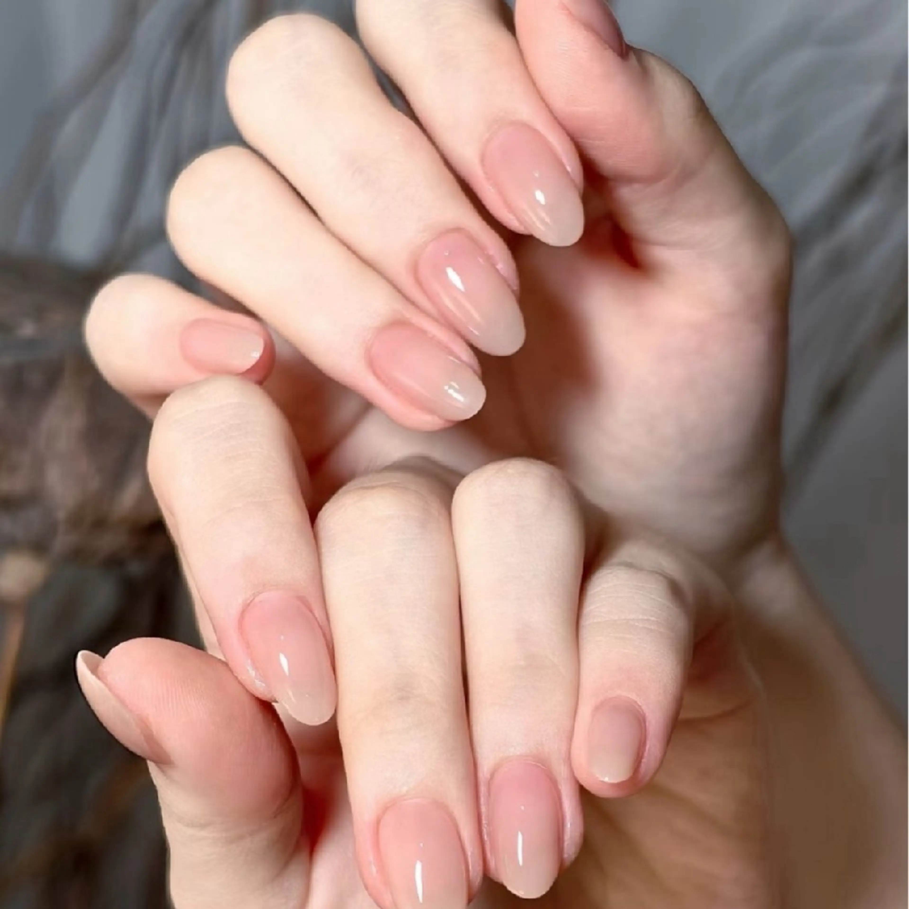 ネイル チークネイル フットネイル フレンチネイル ジェルネイル ガラスフレンチ ハンドネイル ル ナのネイルデザイン