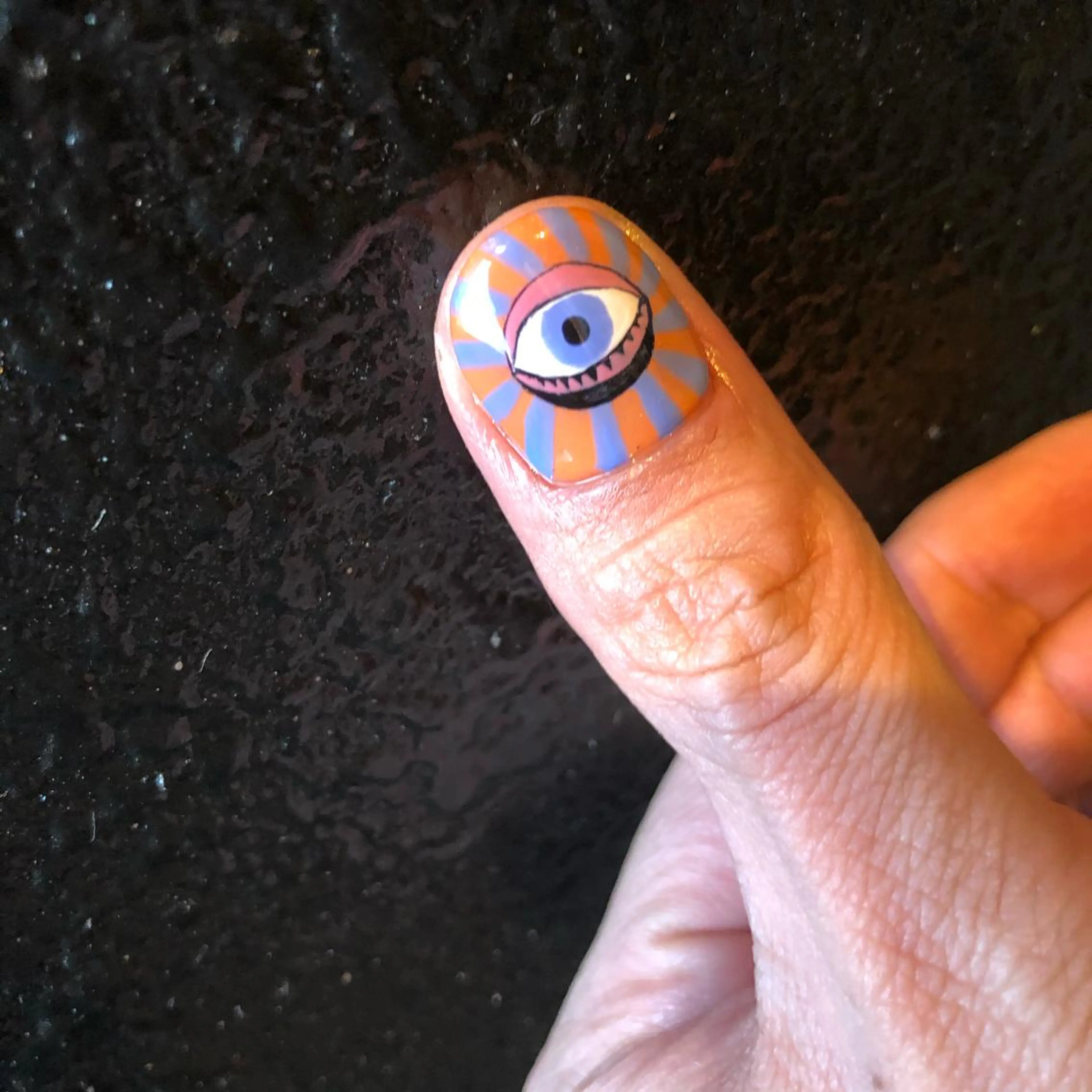 ロング カラー ヘアアレンジ キッズ ネイル マツエク・マツパ 福田 加奈のネイルデザイン