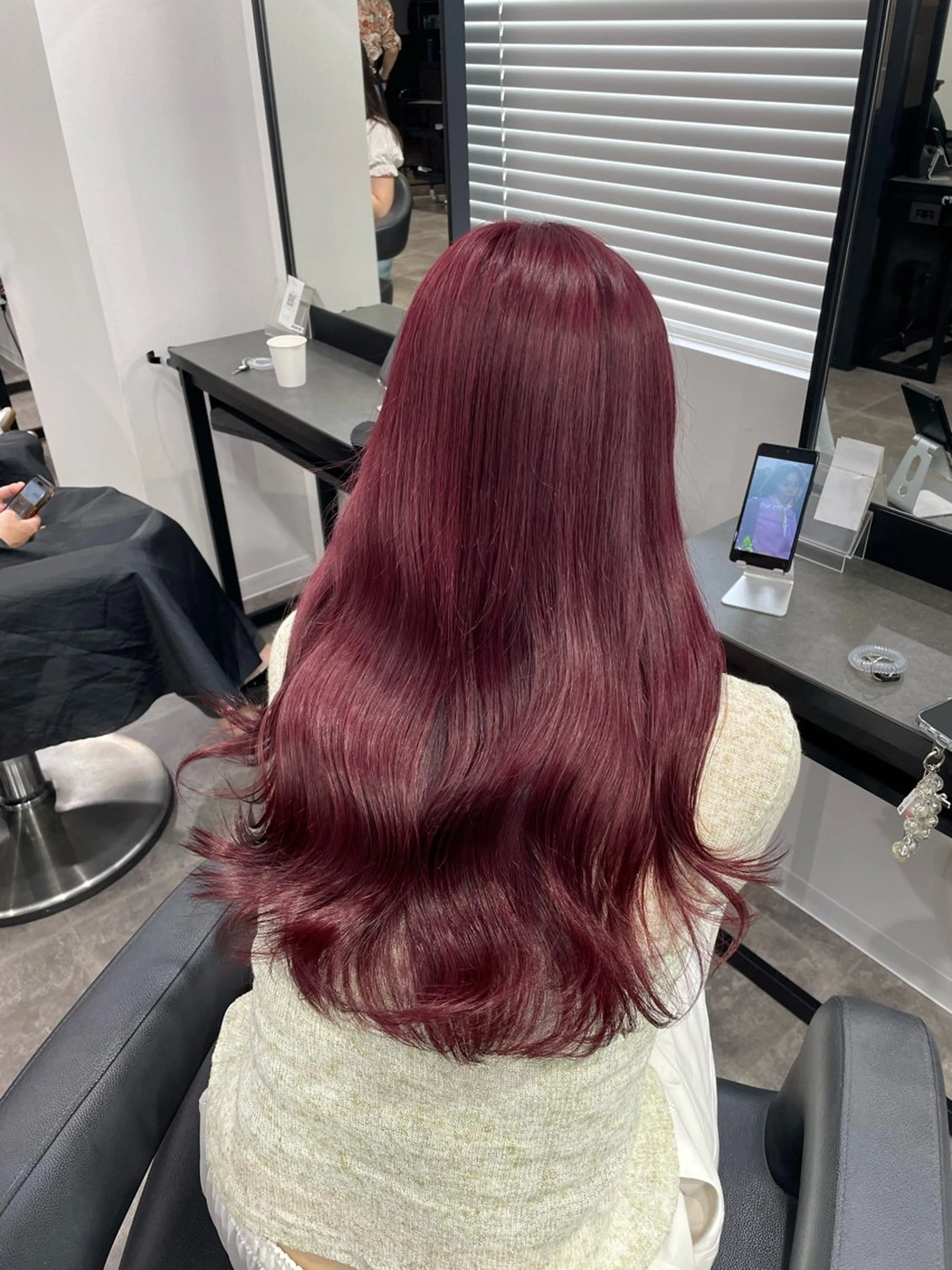 ロング カラー 🎀暖色/ラベンダー /paru🤍のヘアスタイル