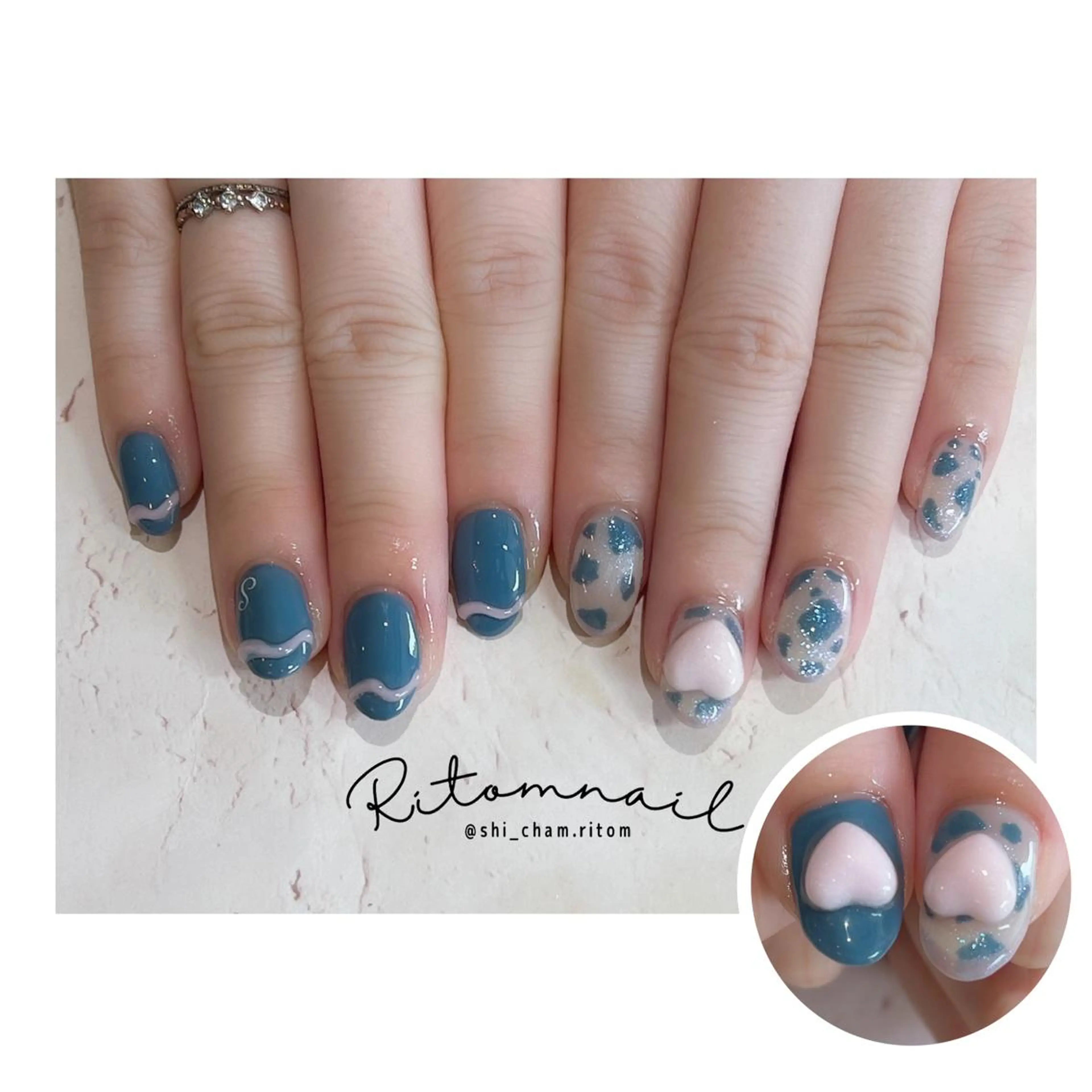 ネイル ritom.nail所属・nailist shioriのネイルデザイン