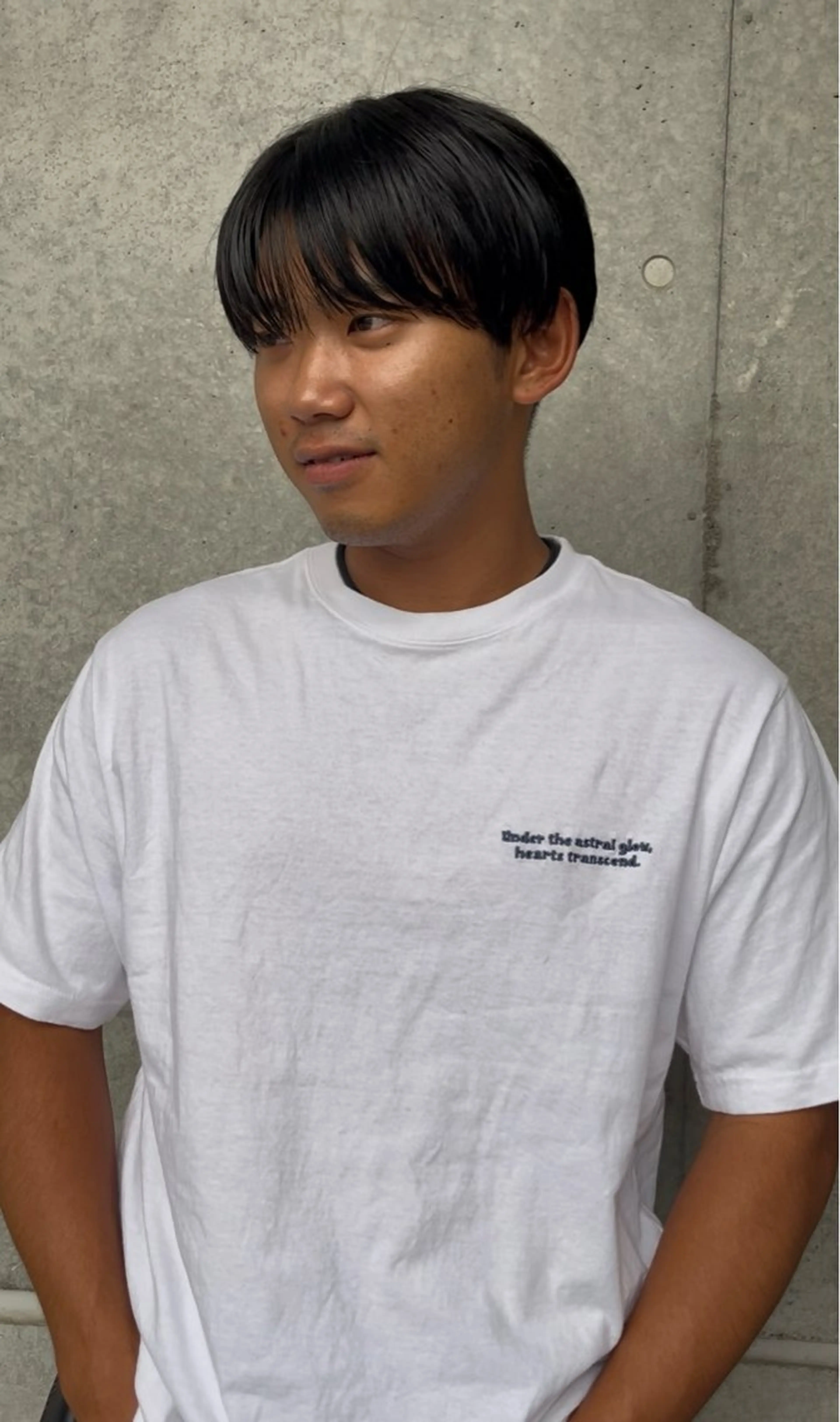 メンズ マッシュ シースルーマッシュ pigment 【ピグメント】所属・まどか/荒井/ 外国人風🥑のヘアスタイル