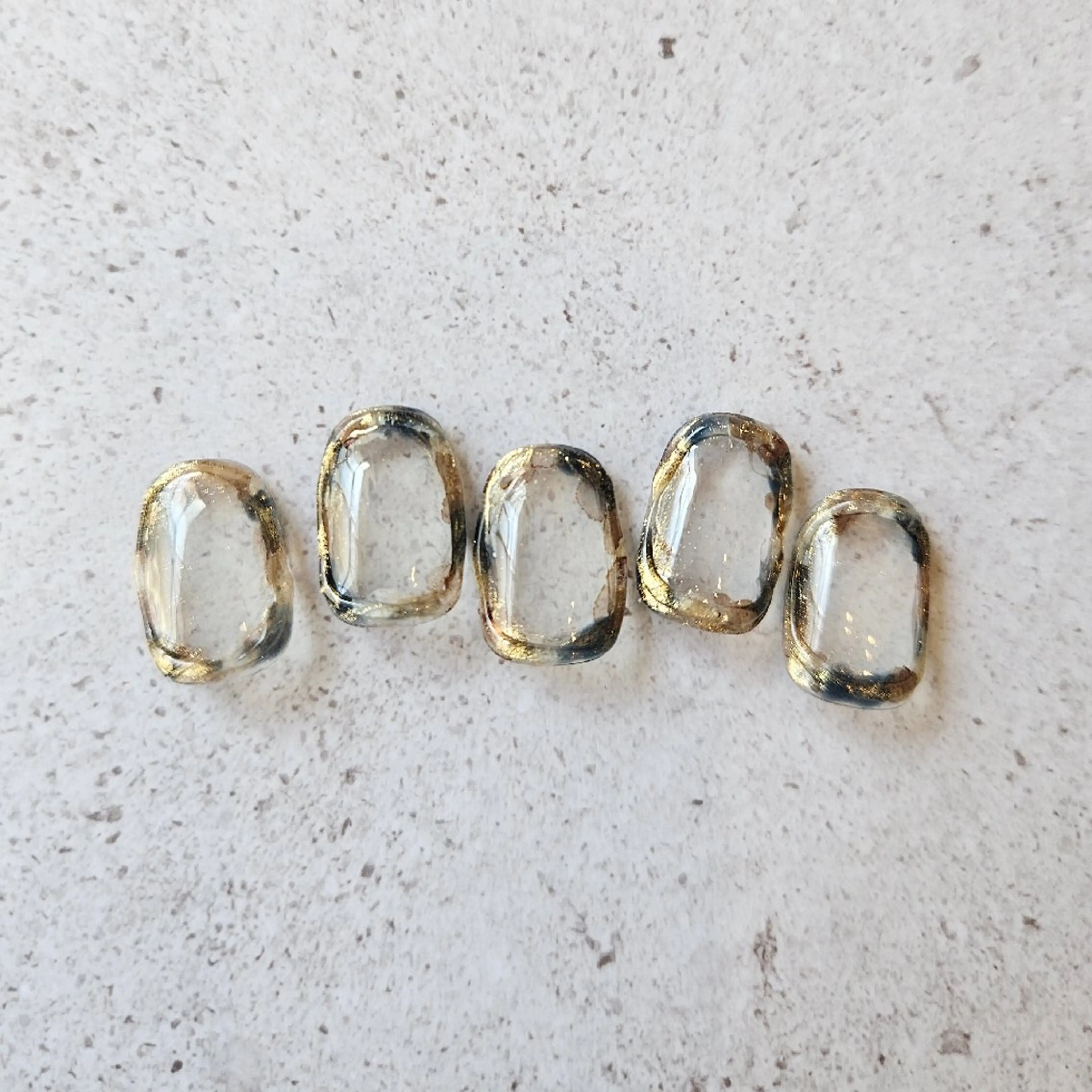 ネイル クリアネイル ジェルネイル ニュアンスネイル パラジェル ぷっくりネイル ハンドネイル Nailsalon manoのネイルデザイン