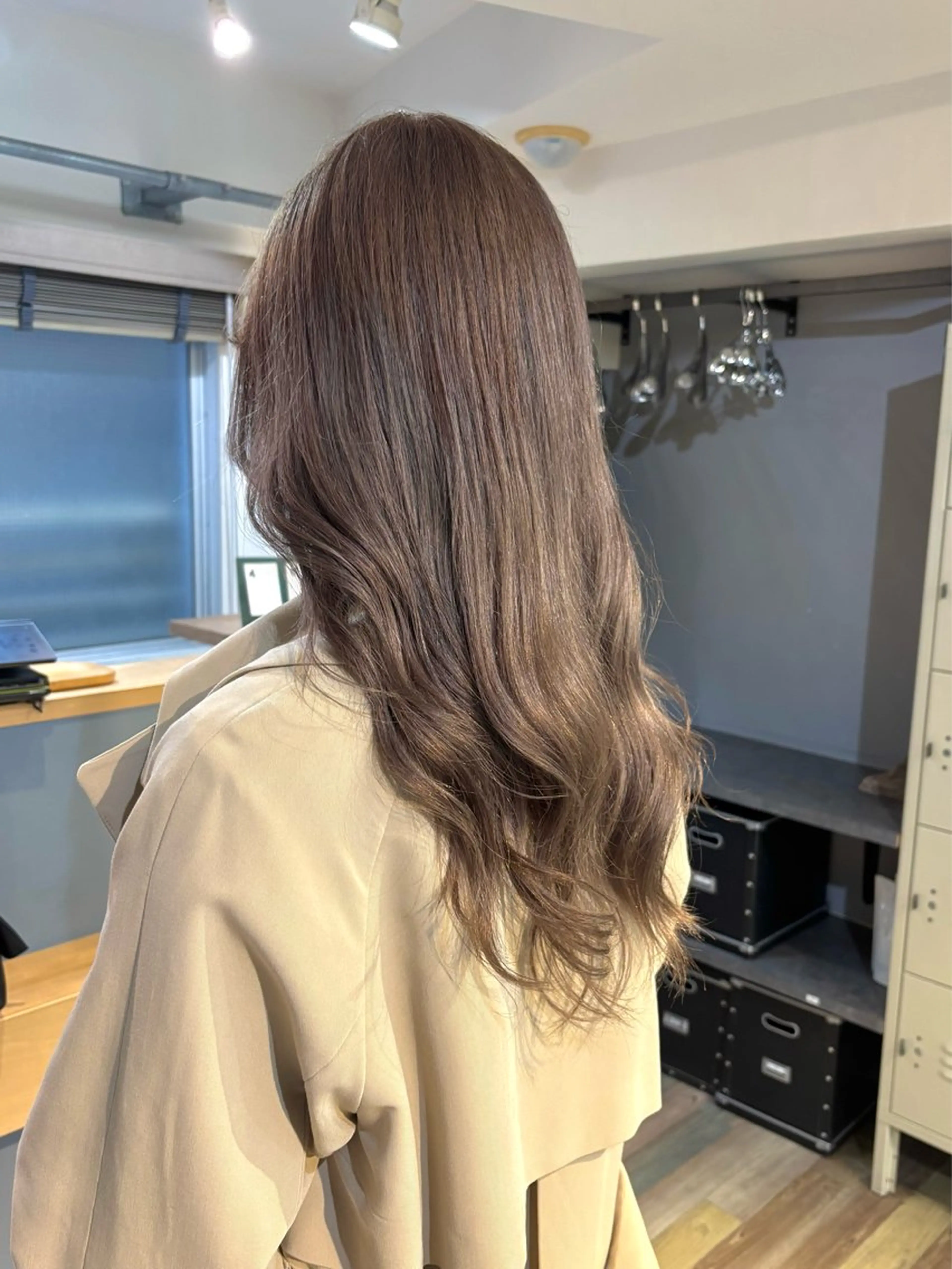 セミロング カット ヘアカラー トリートメント 髪質改善/ヘアケア coiiはしもとはなのヘアスタイル