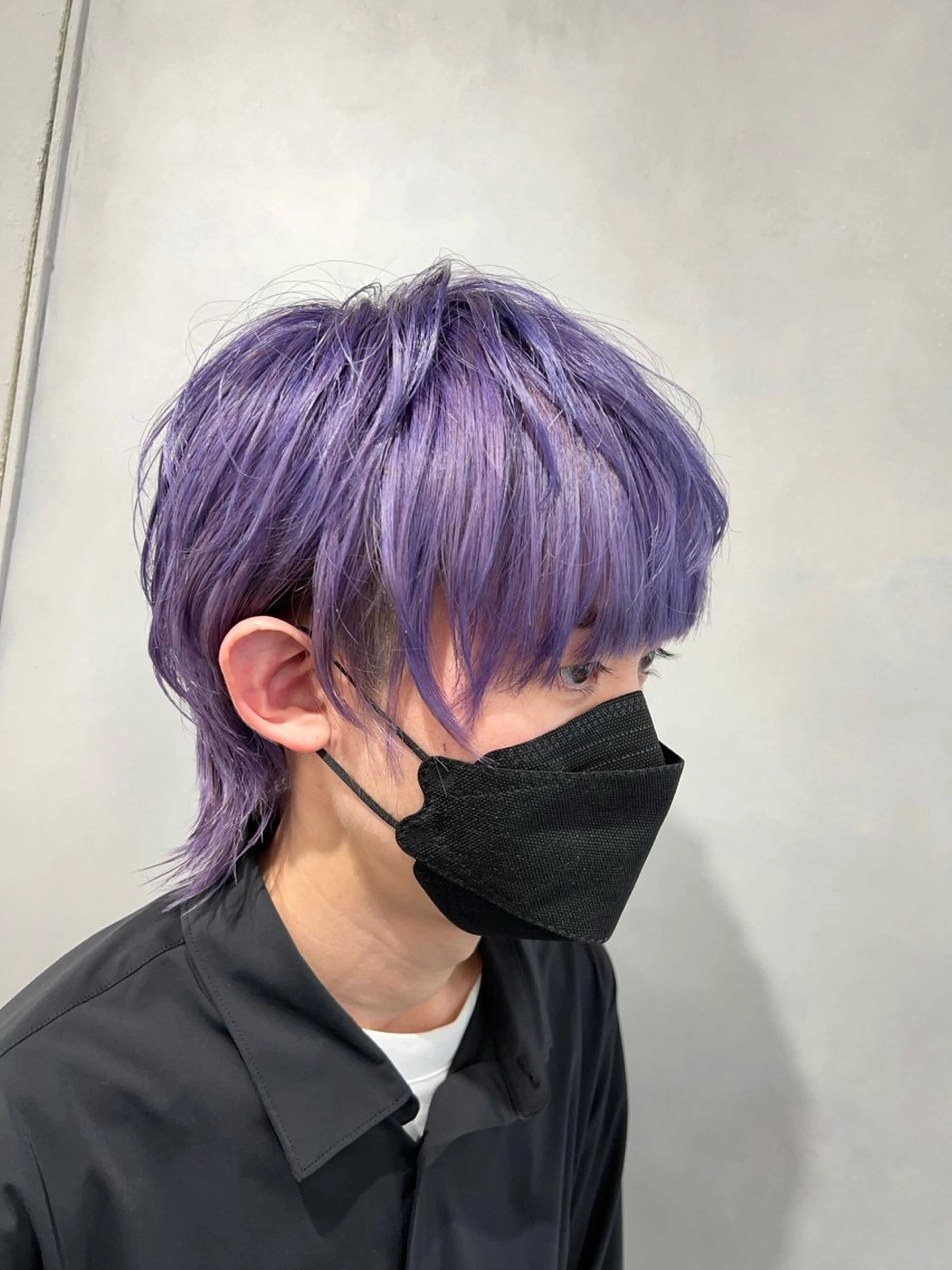 ショート カラー メンズ カラースペシャリスト ・齊藤 羽瑠輝のヘアスタイル