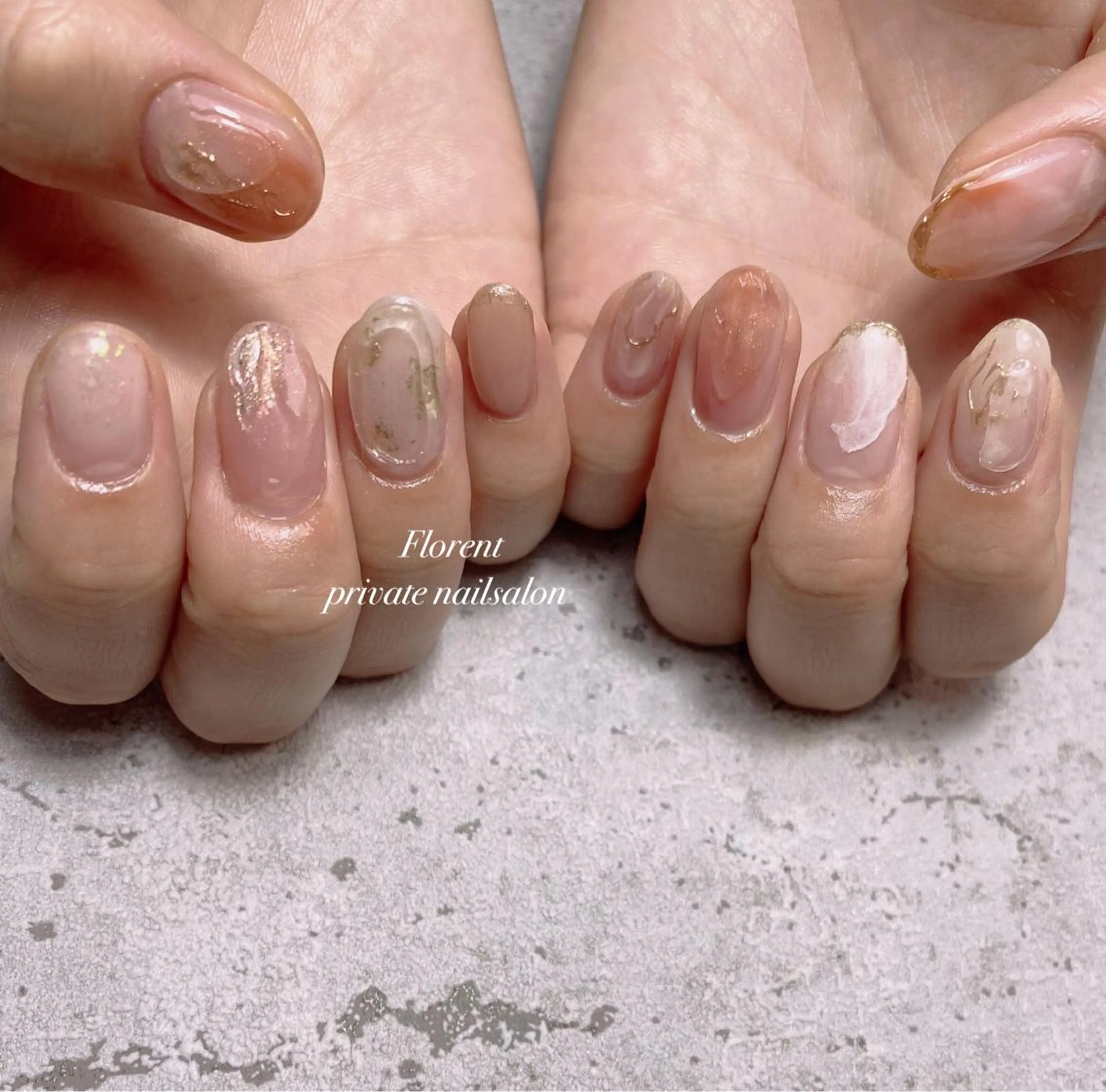 ネイル ハンドネイル florent nailのネイルデザイン