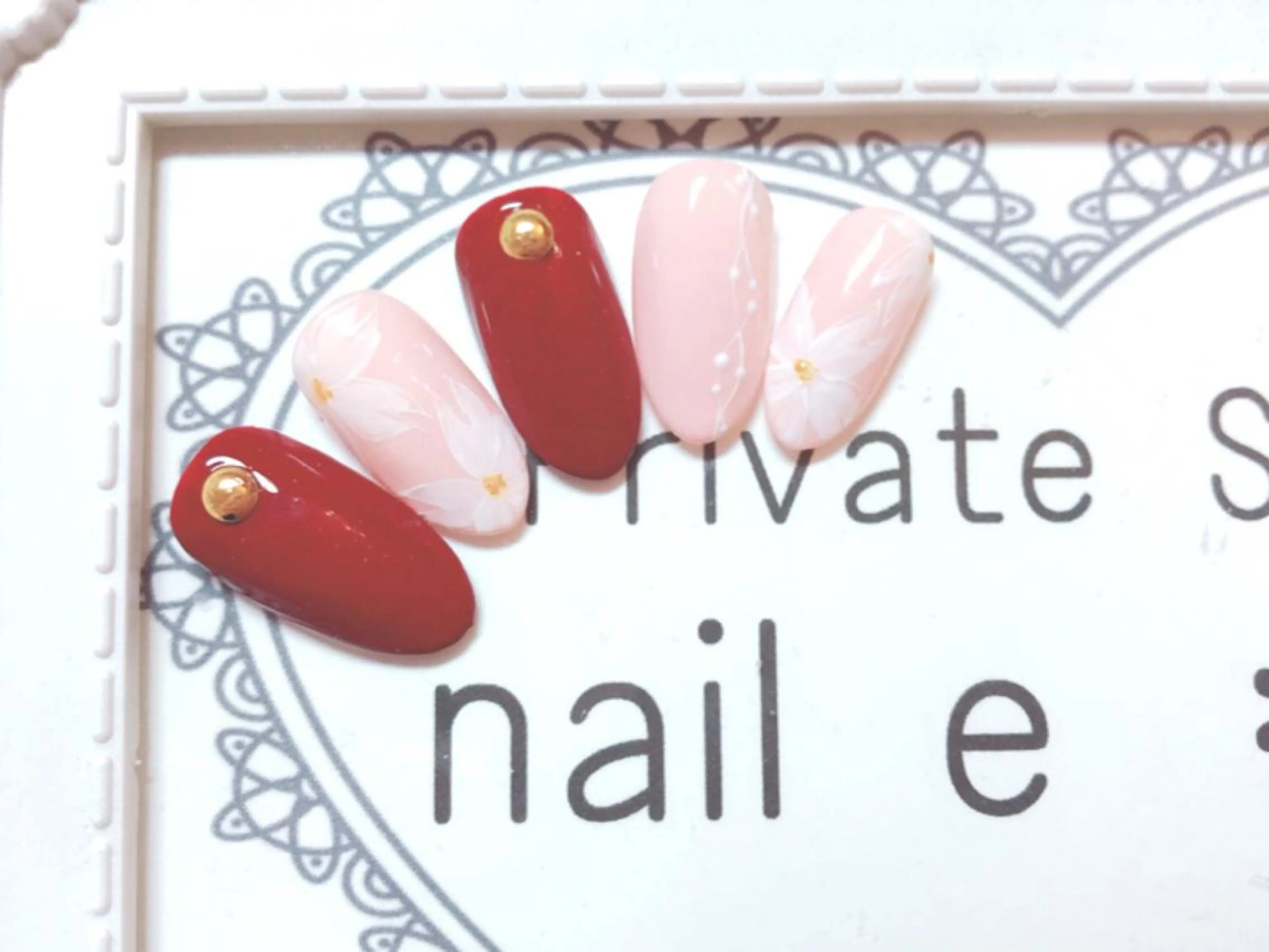 ネイル ハンドネイル サロン ド イロハ所属・サロンドイロハ e.satoのネイルデザイン