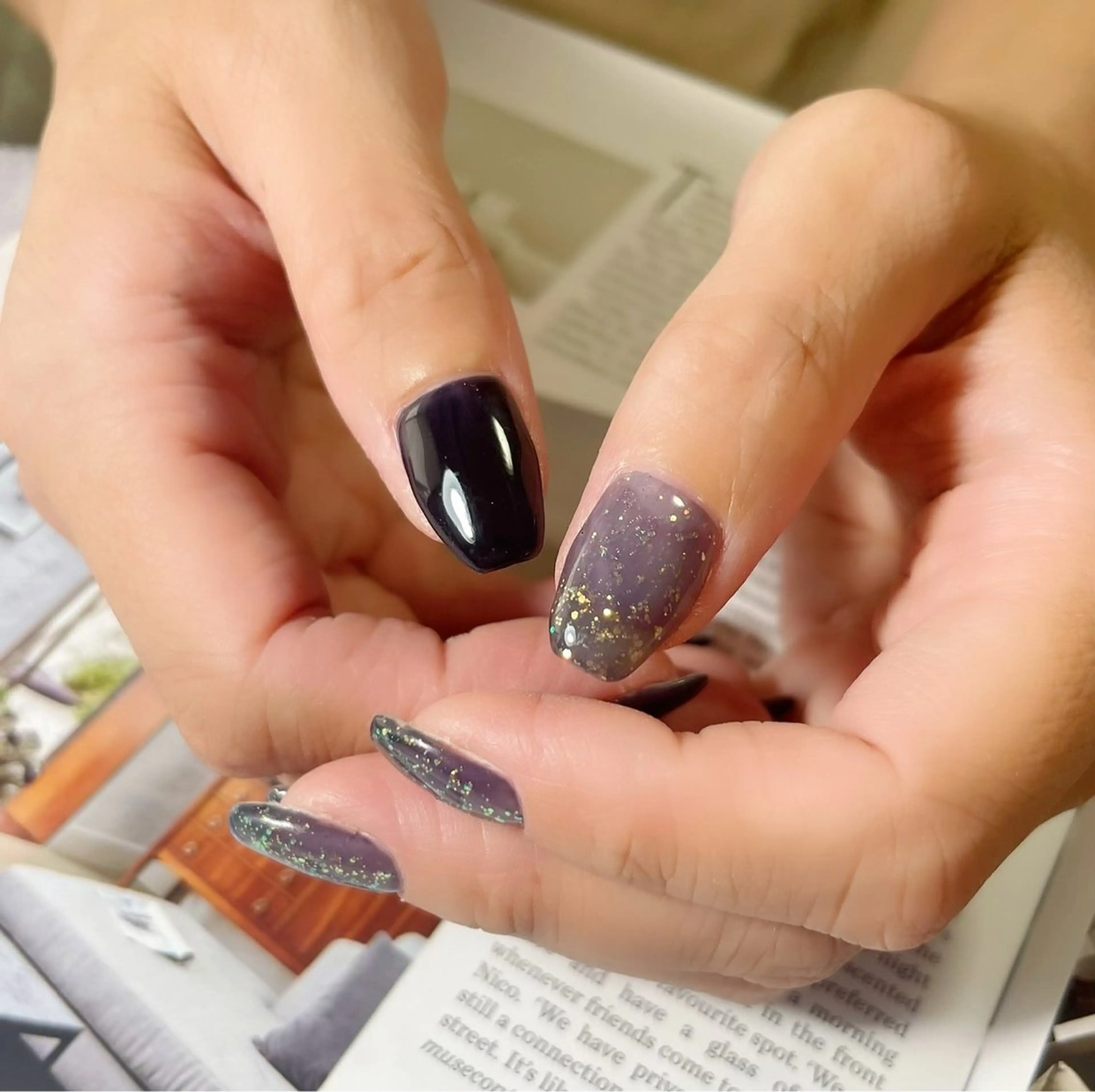 ミディアム ネイル Lofi nails ゆきこのネイルデザイン