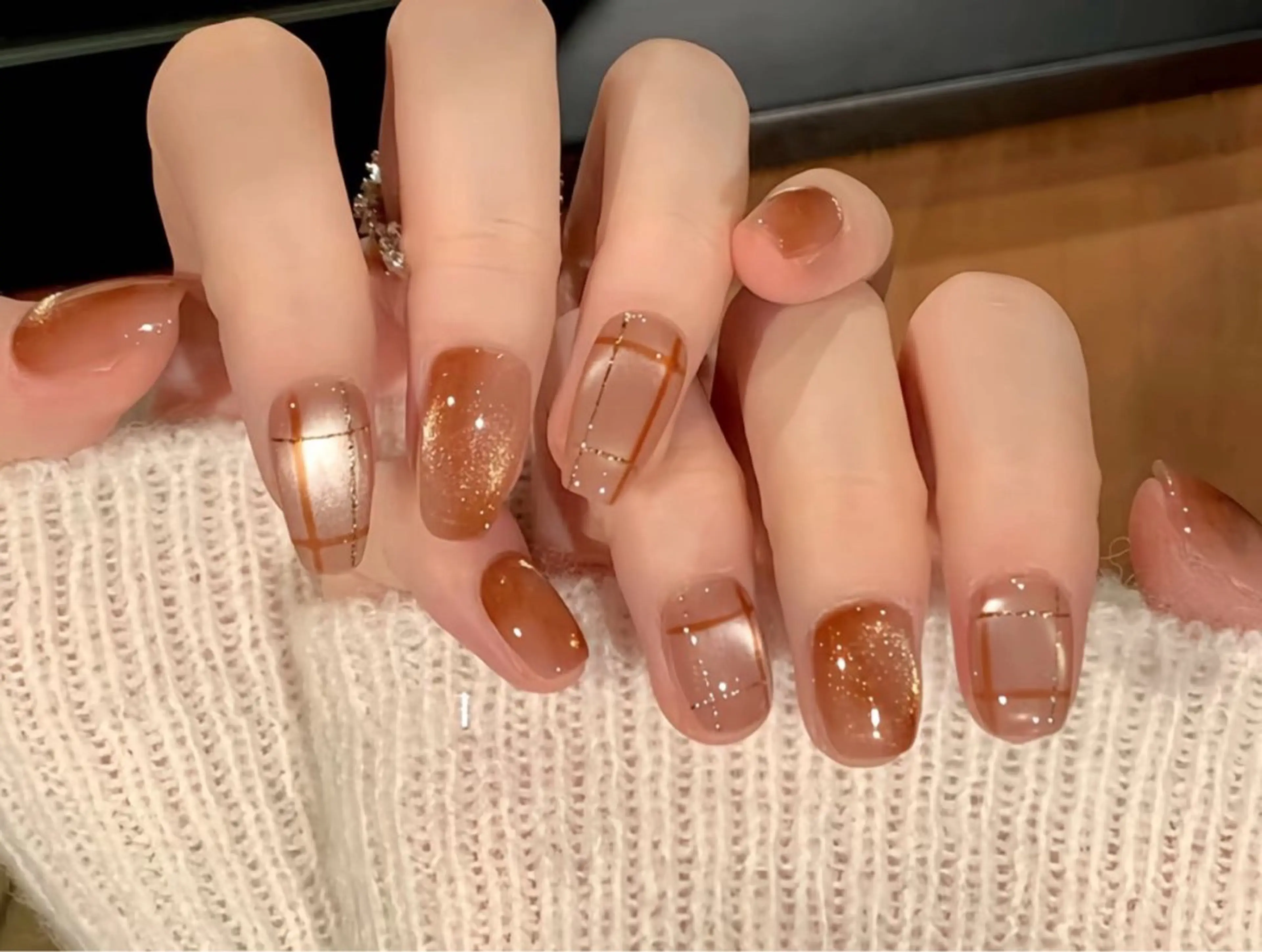 ネイル ✿は✿ぴ ✿ね✿す✿のネイルデザイン