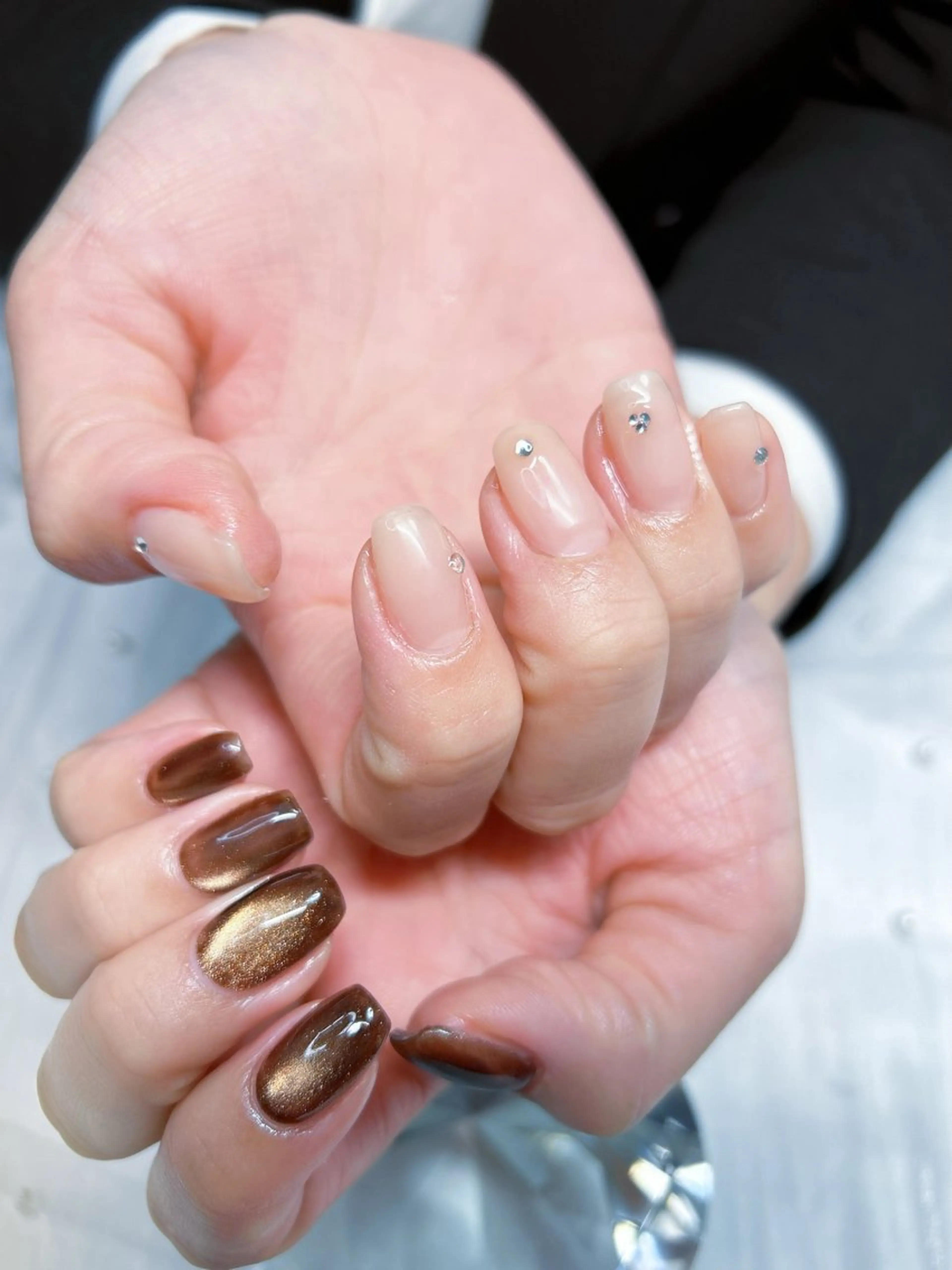 ネイル ガーリー レース リボン シンプルネイル ハンドネイル Cute Tips nailのネイルデザイン