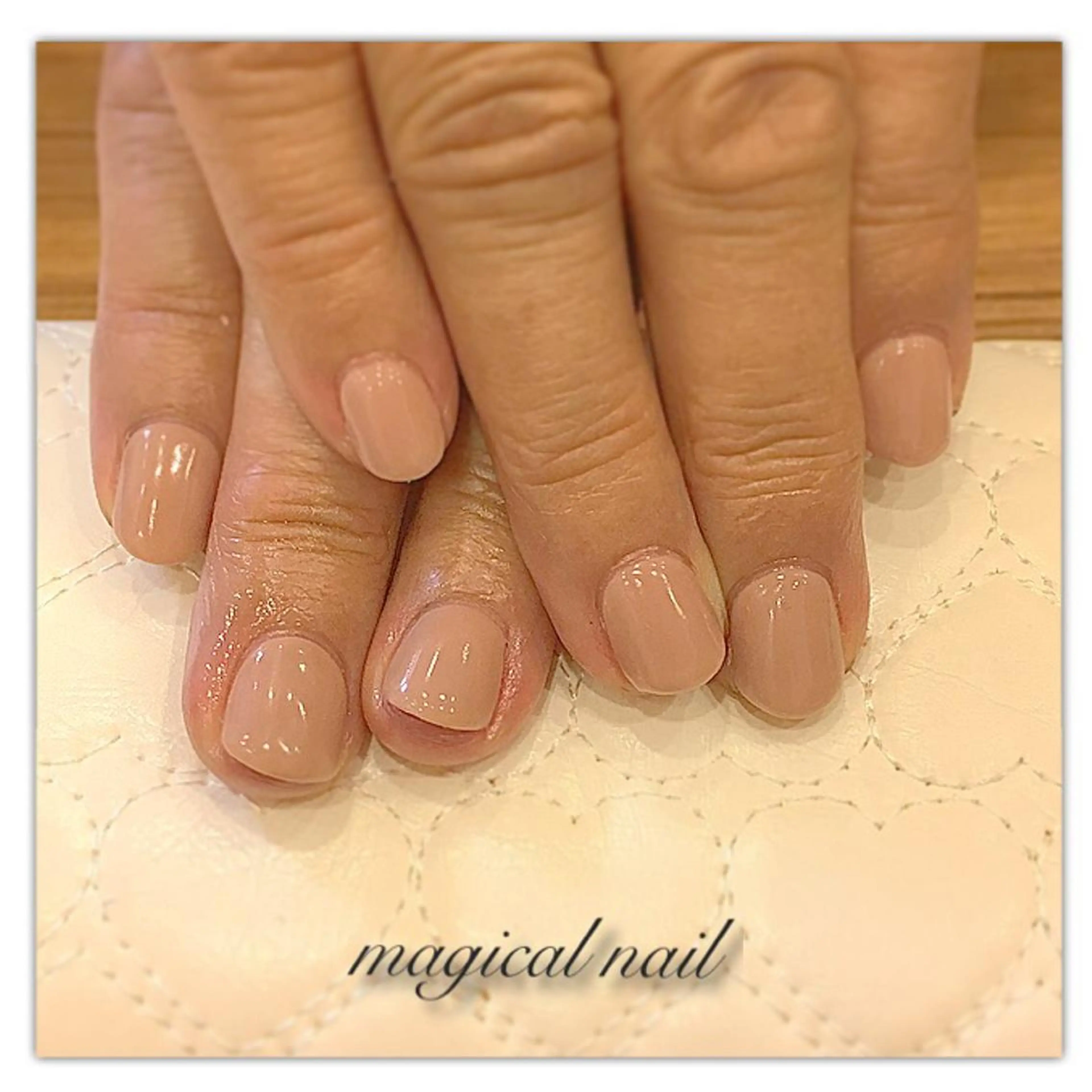 ネイル ワンカラーネイル magical nailのネイルデザイン