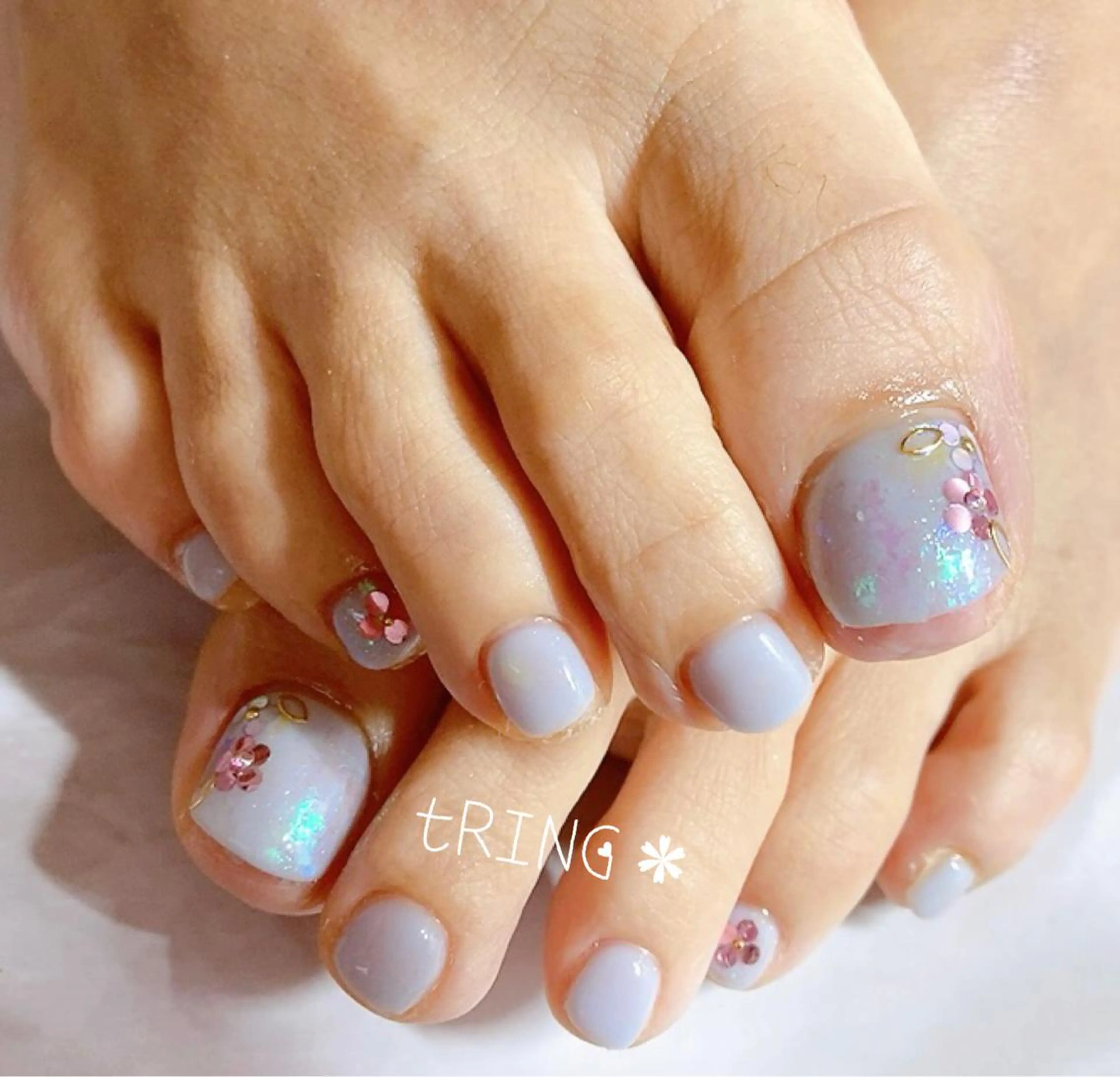 ネイル フットネイル tRING＊ しいの木台のネイルデザイン