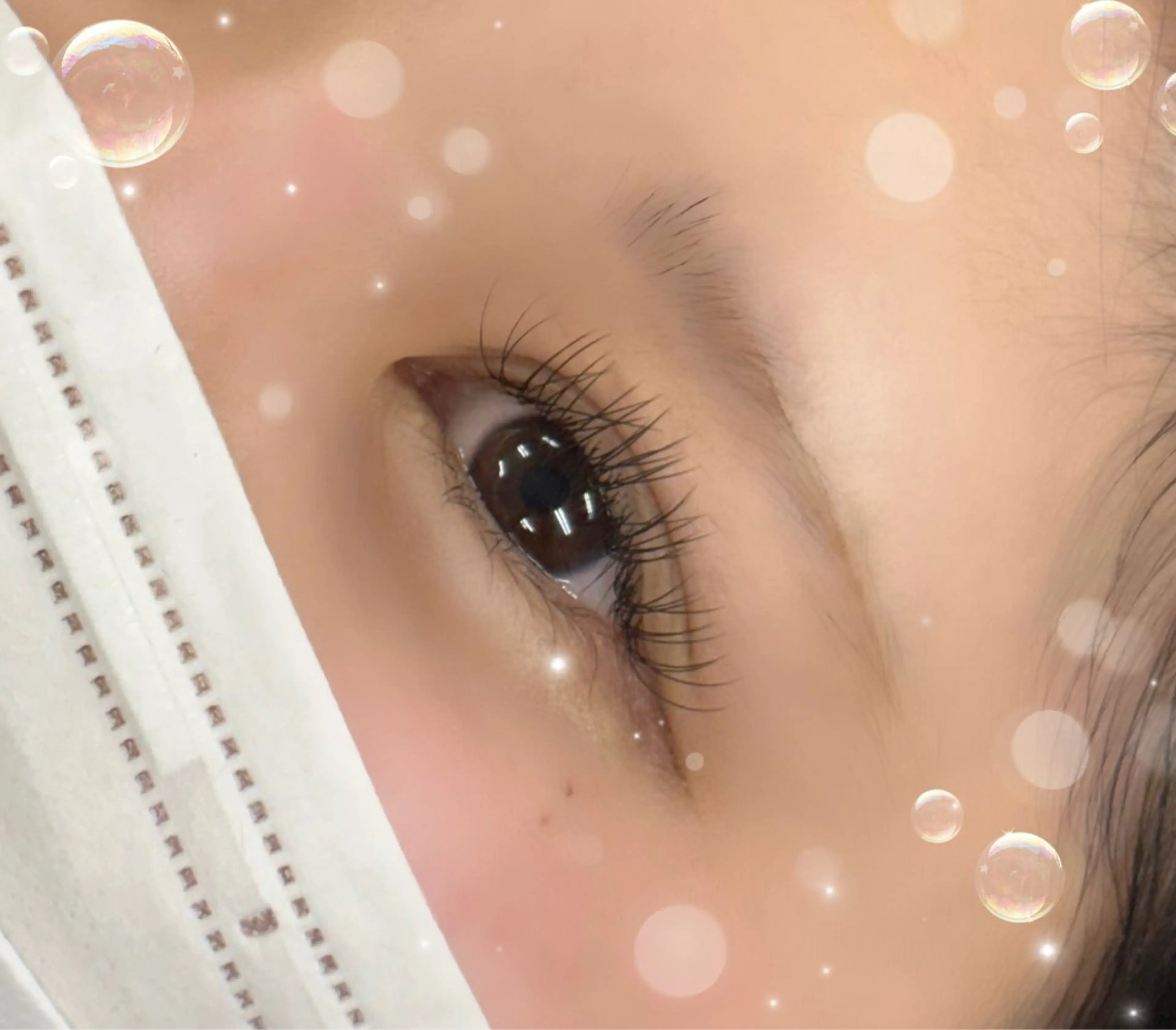 マツエク・マツパ 束感まつ毛 フラットラッシュ ナチュラル 🎀EYELA 澁谷🎀のマツエク・マツパデザイン