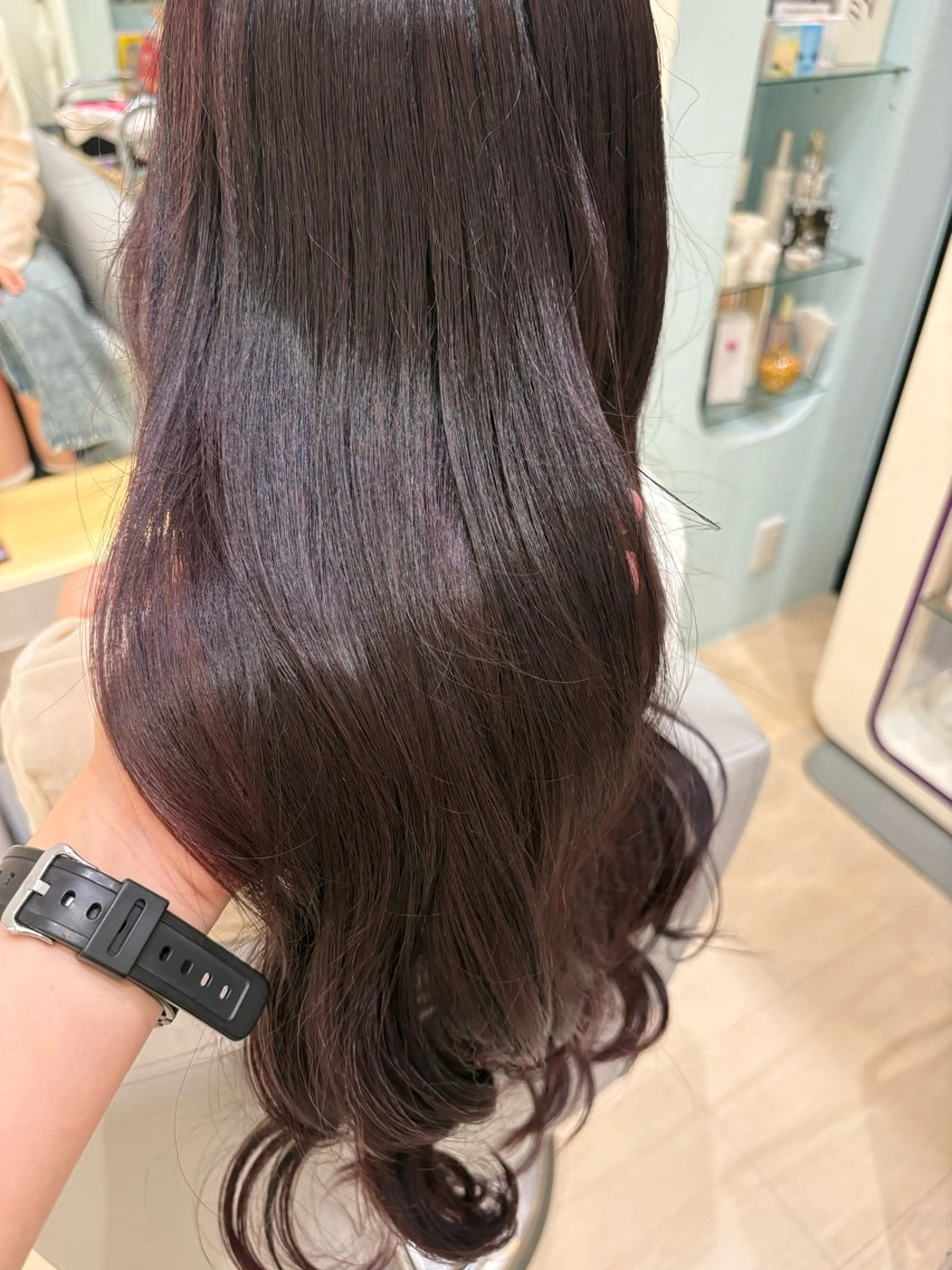 ロング カラー カラーモデル募集/ 平尾ひよりのヘアスタイル