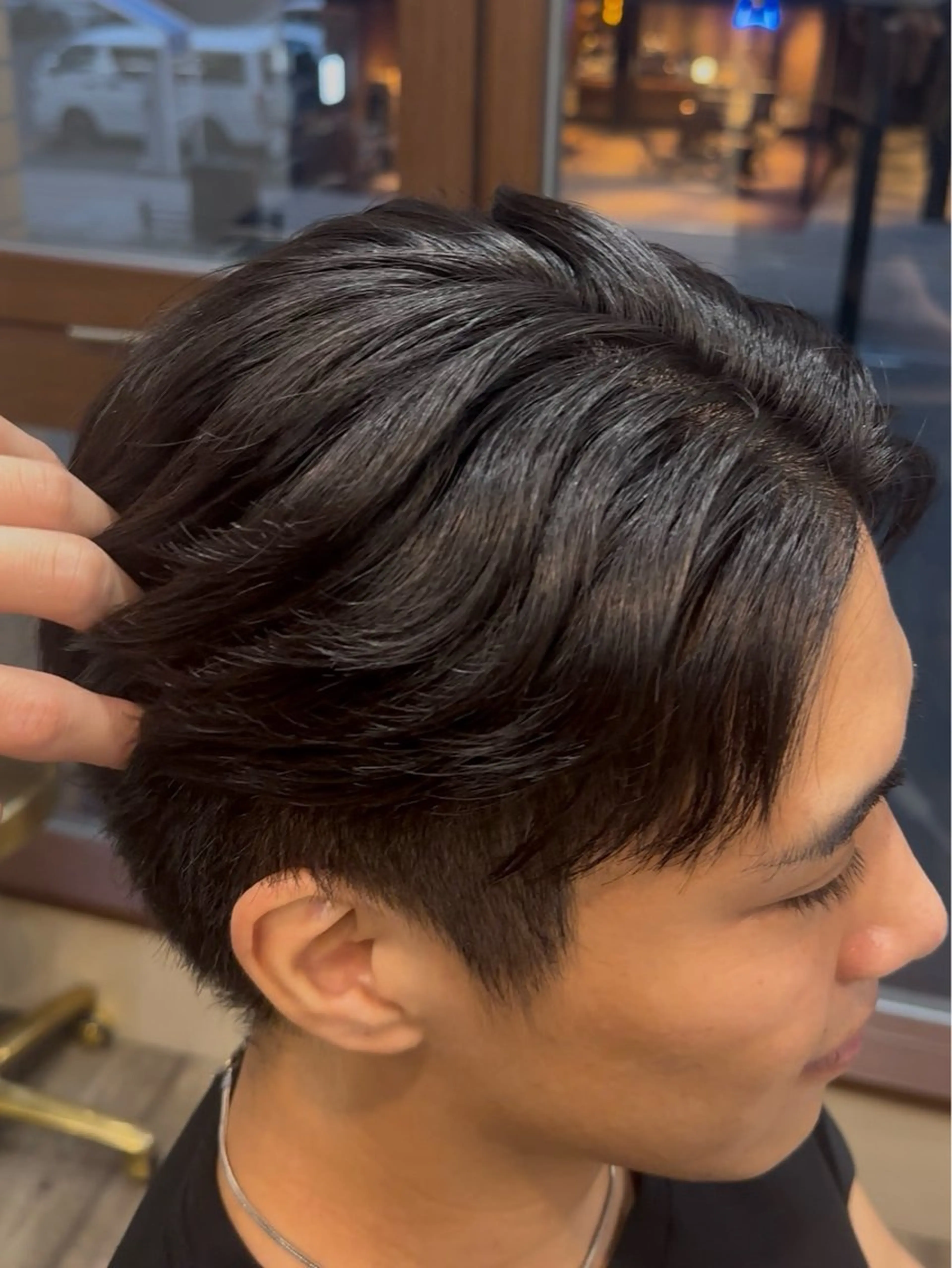 ショート カット 縮毛矯正 トリートメント おおつか/メンズ特化 /縮毛矯正/髪質改善のヘアスタイル