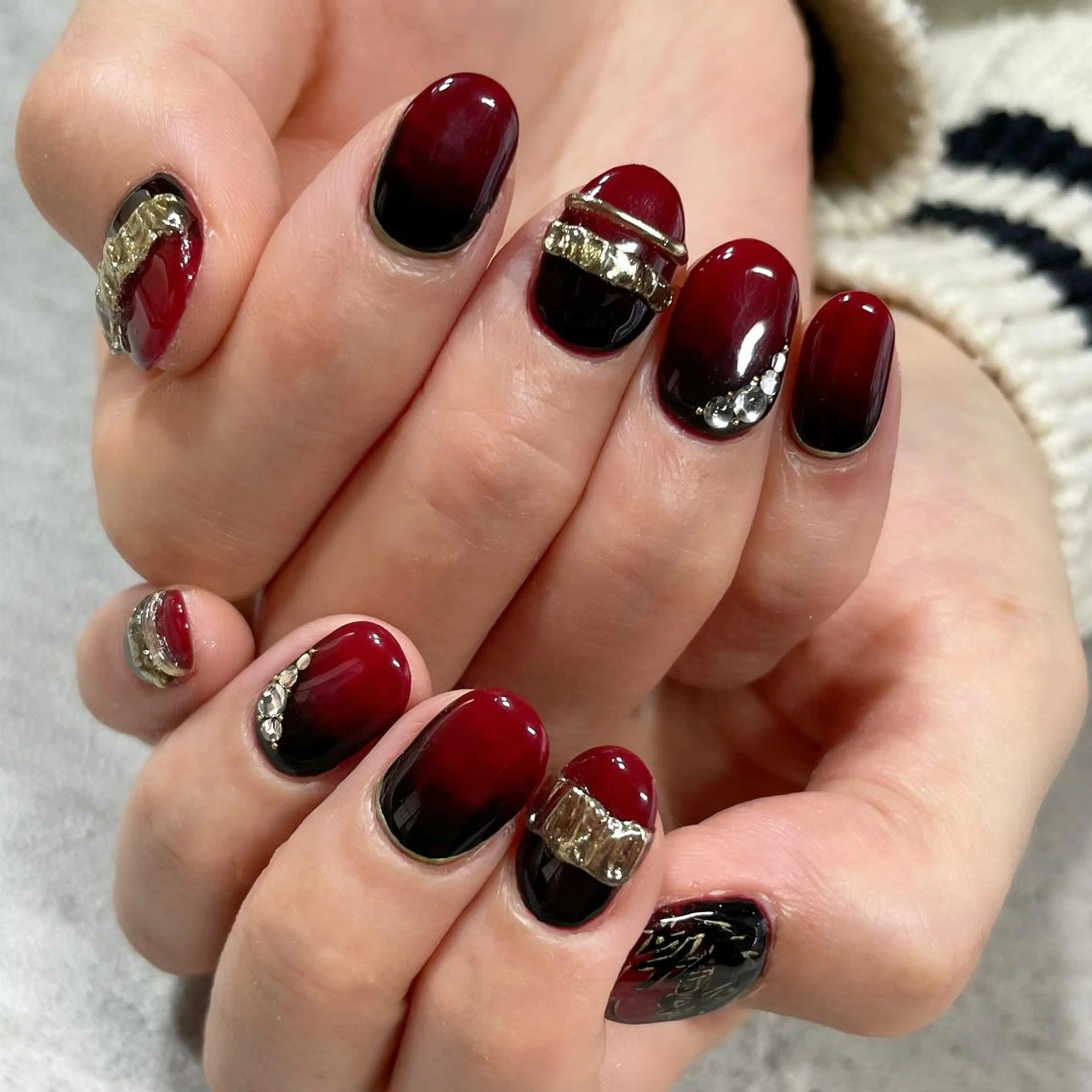 ネイル ジェルネイル 東 千夏のネイルデザイン