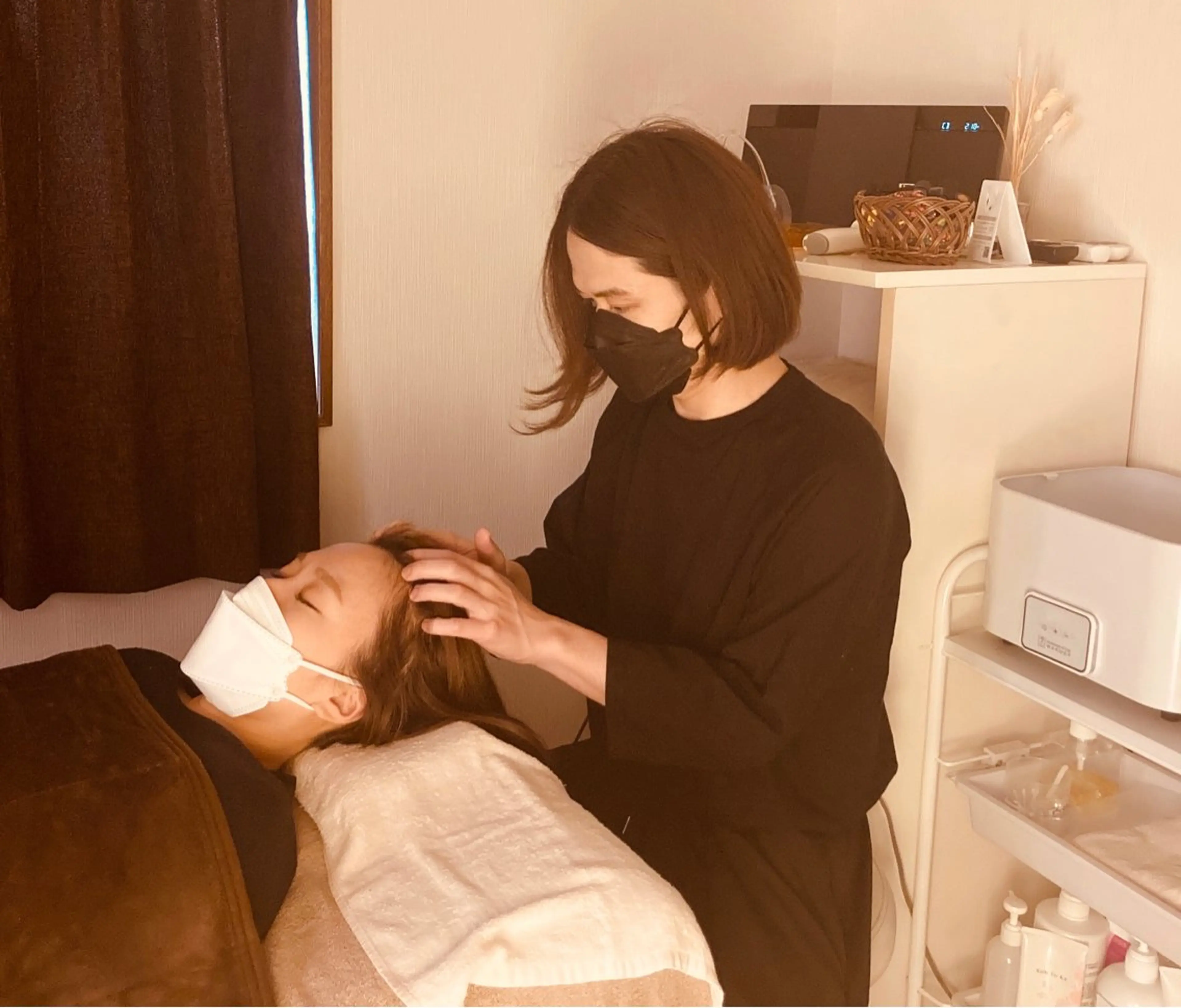 🈹 モニター募集！『小顔矯正』30分+『頭の整体（ドライヘッドスパ）』10分　※メンズ可🙆‍♂️の写真