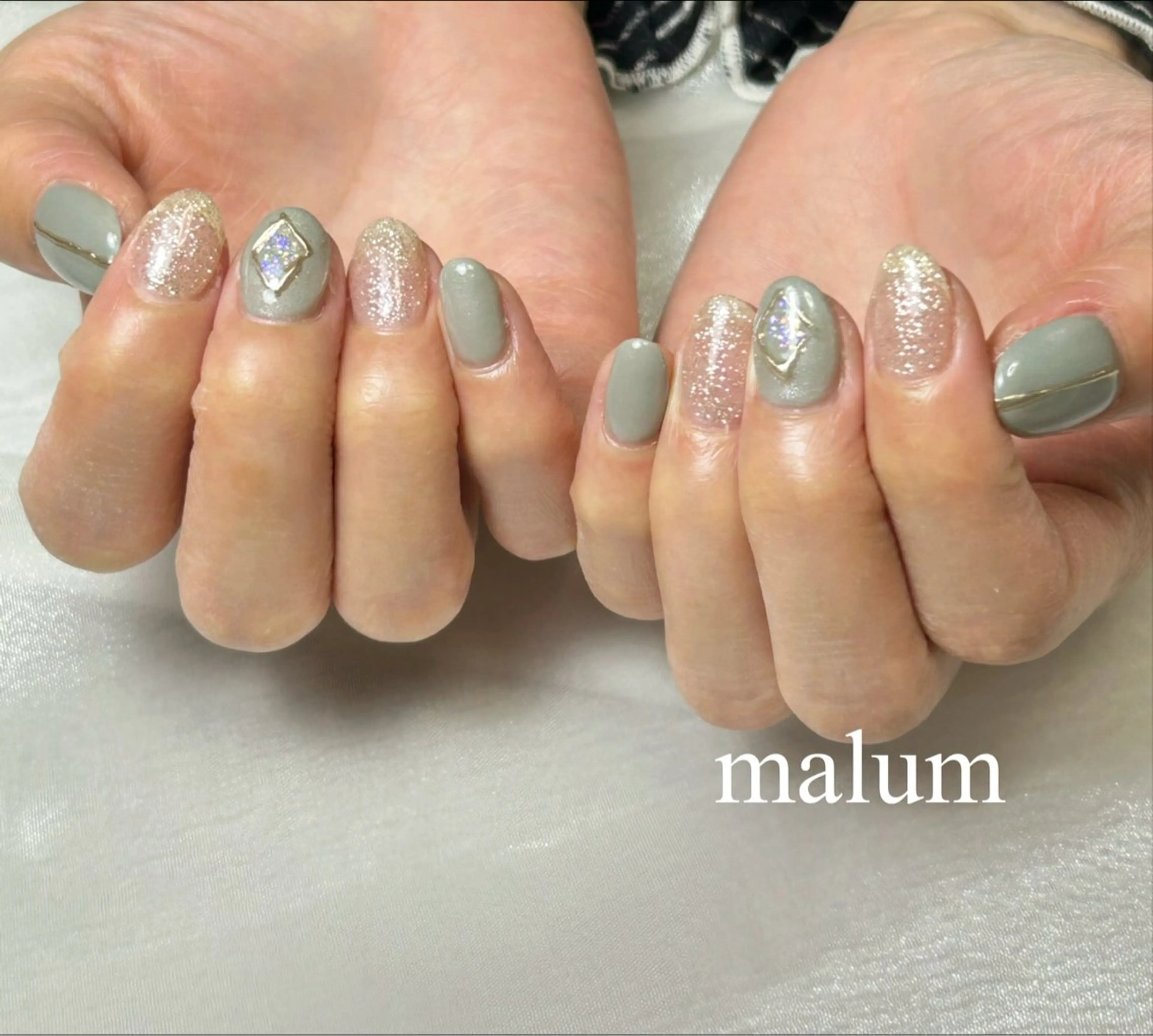 ネイル ハンドネイル malum nailのネイルデザイン