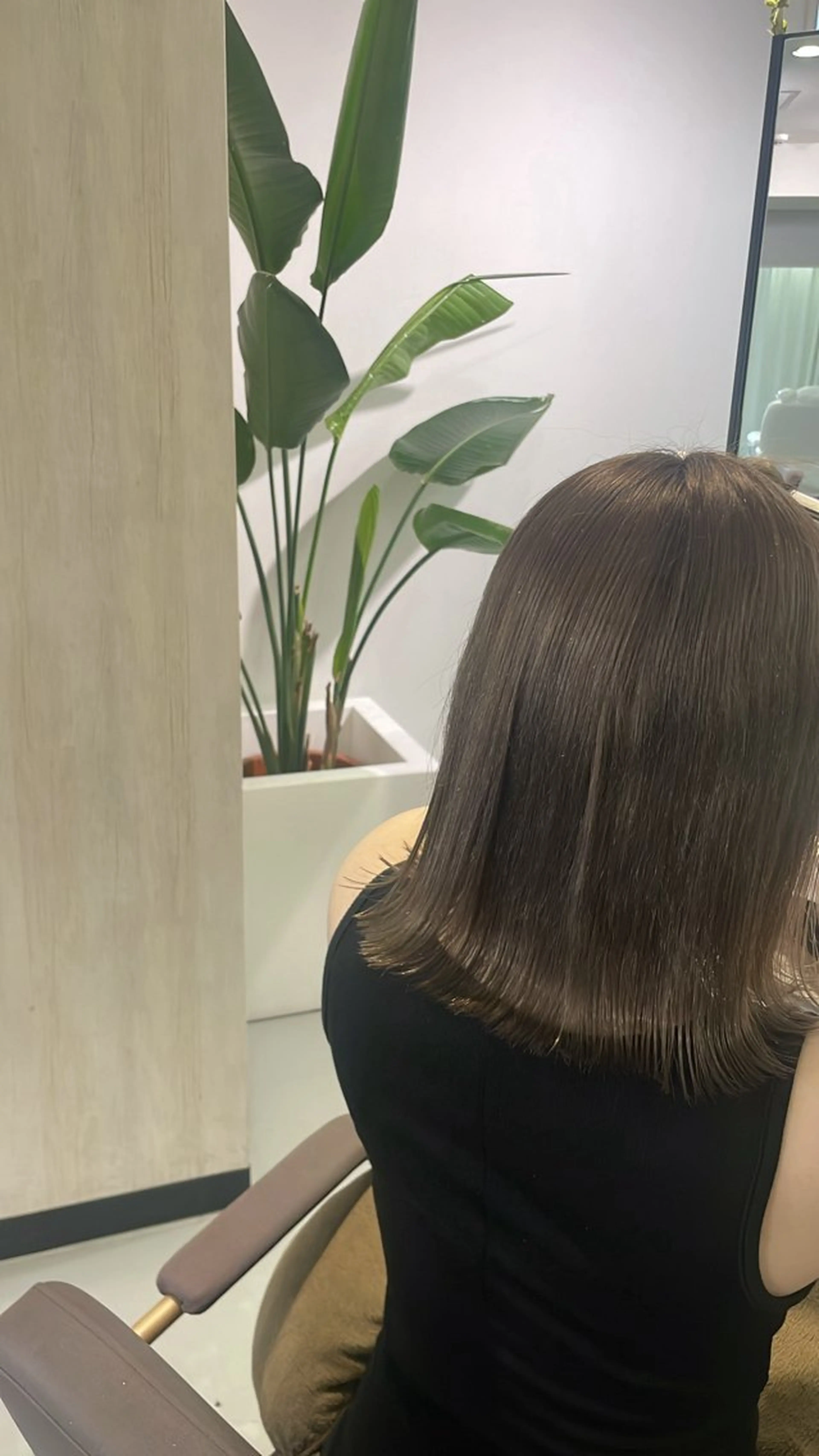 ミディアム カラー 切りっぱなしボブ ボブ Cocoa beauteのヘアスタイル