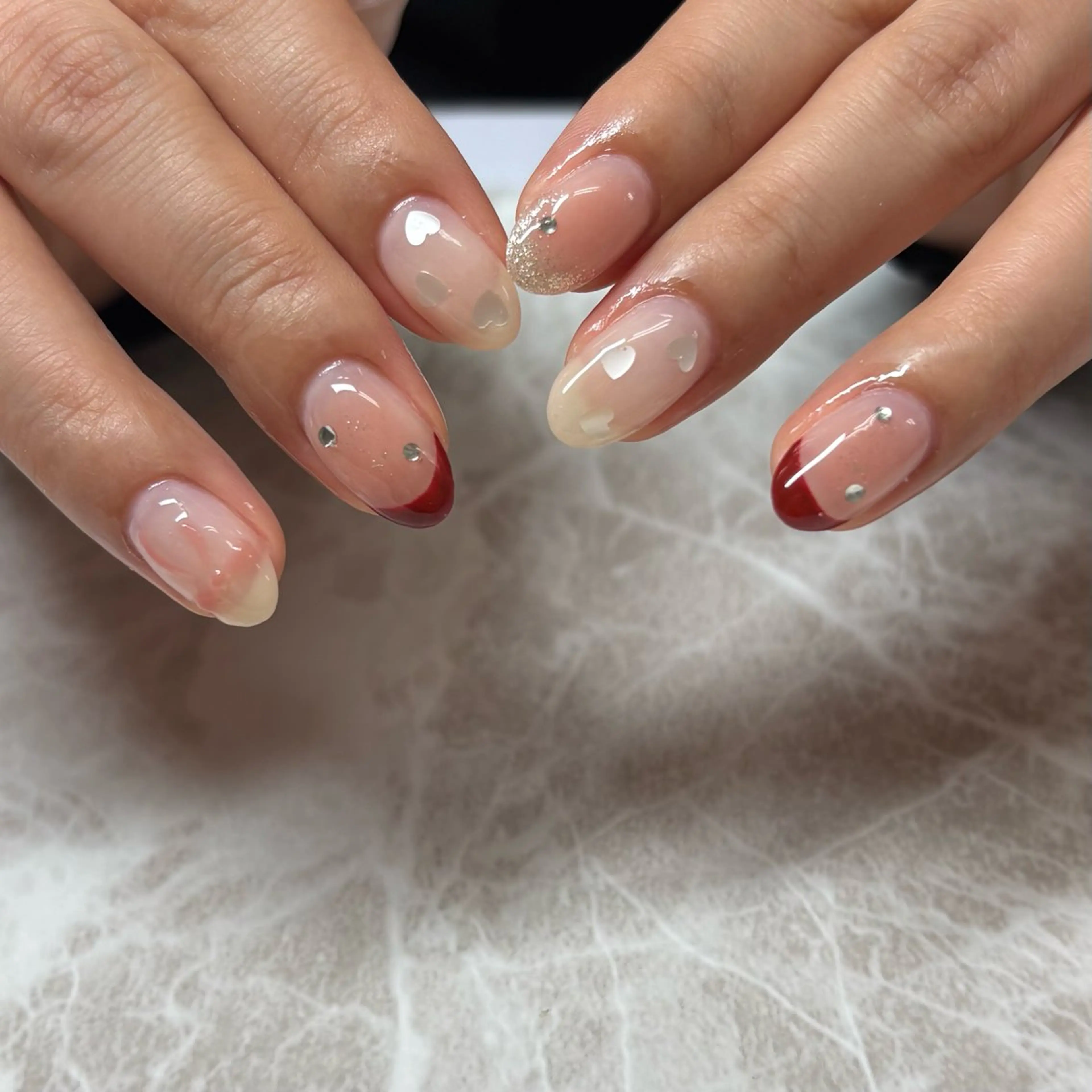 ネイル アートネイル 持ち込み ハンドネイル private salon magique所属・Rina🫧 大阪/福島のネイルデザイン