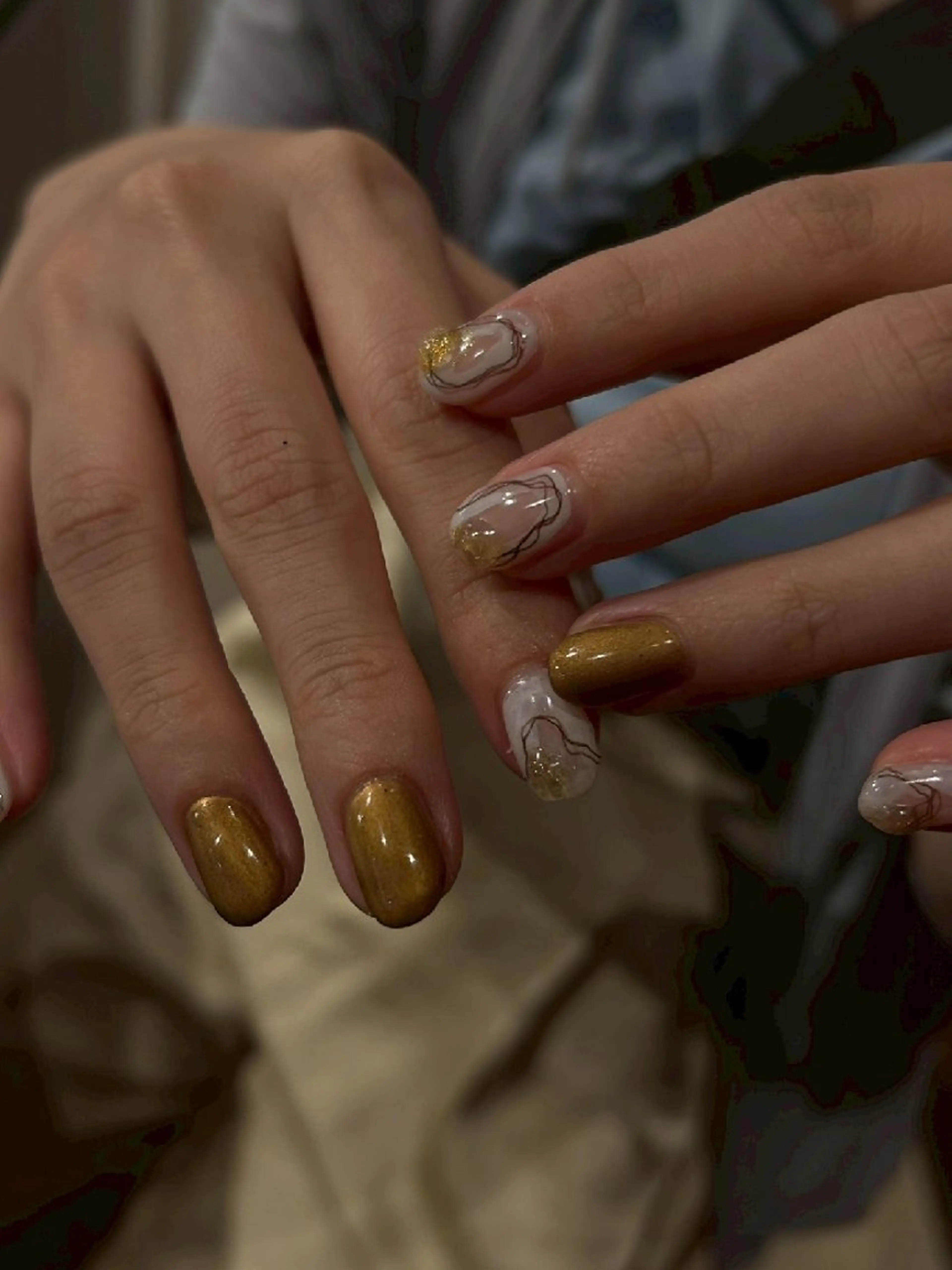 ネイル REJOUIR 網干🪼のネイルデザイン