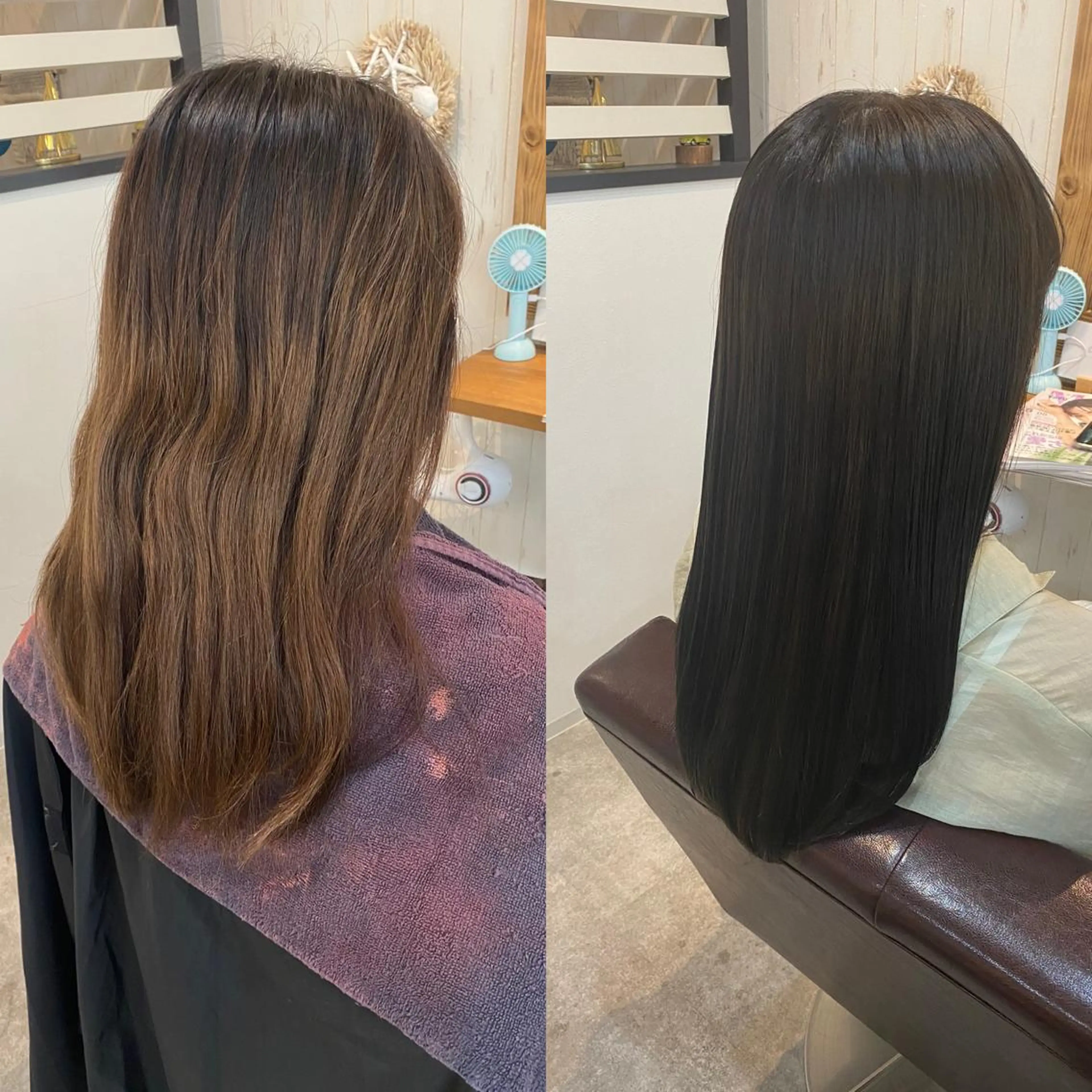 セミロング カラー [店長]加地 峻のヘアスタイル