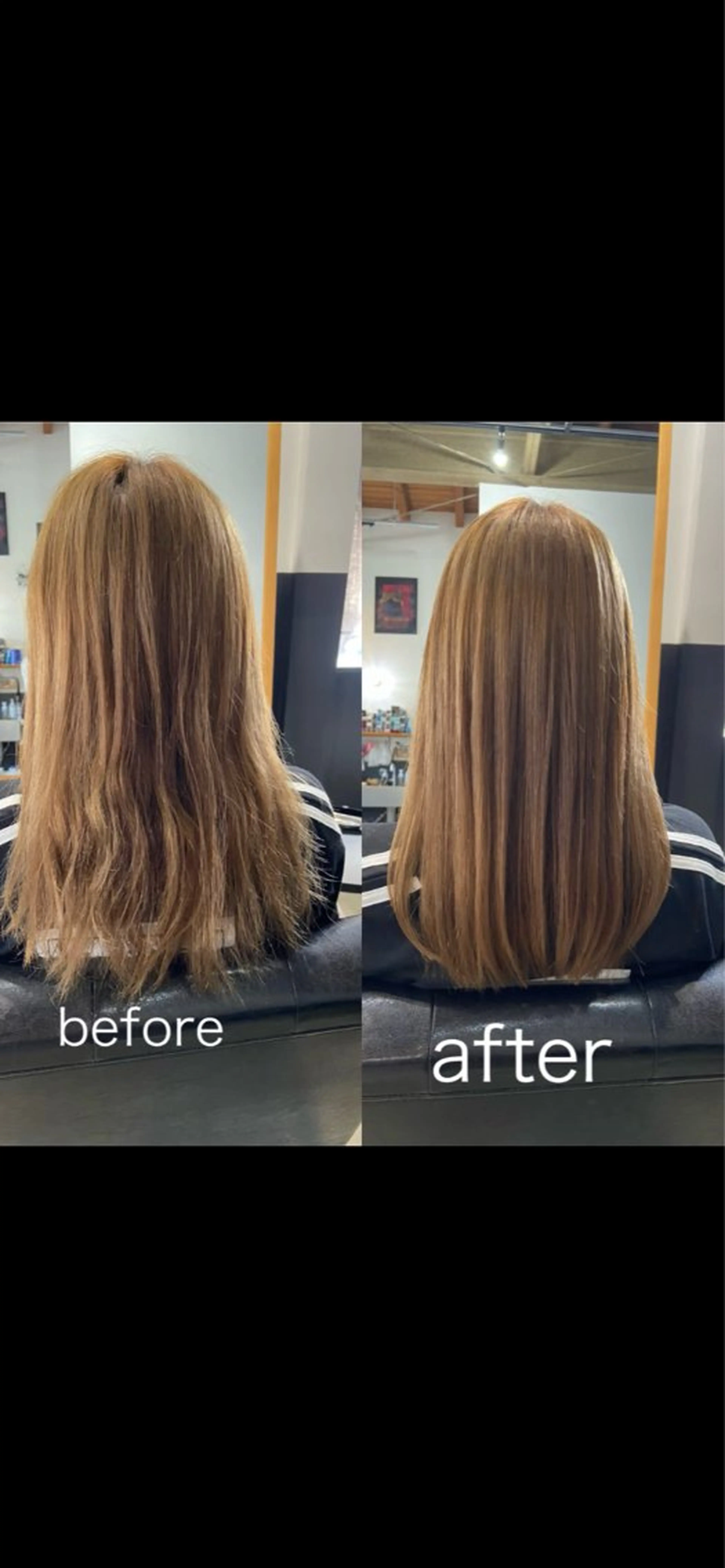 セミロング 縮毛矯正 hair salon TOKUNAGA所属・💫縮毛矯正/ カット💫徳永あい子のヘアスタイル