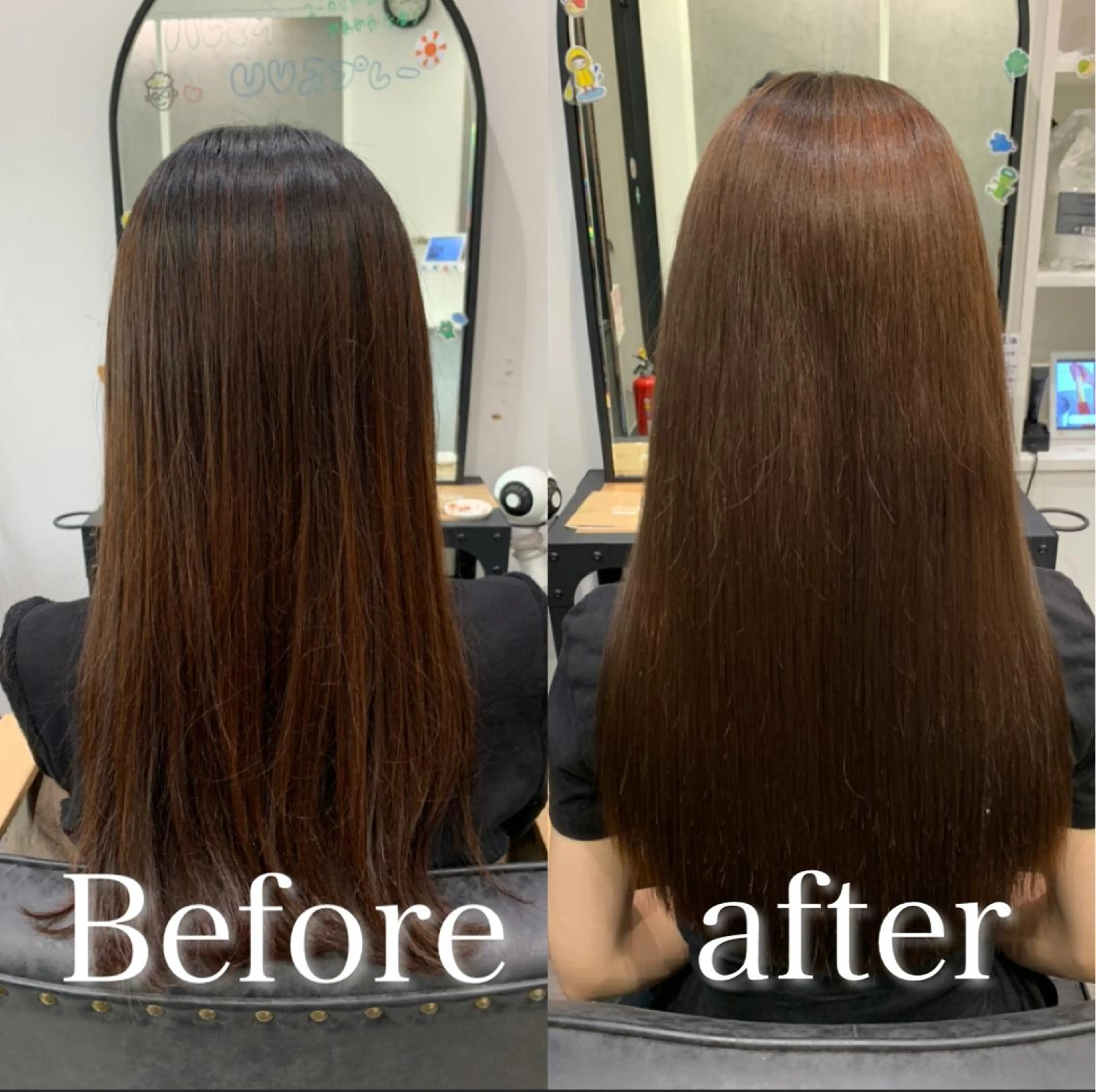 セミロング 【酸性ストレート】 宮下和明のヘアスタイル