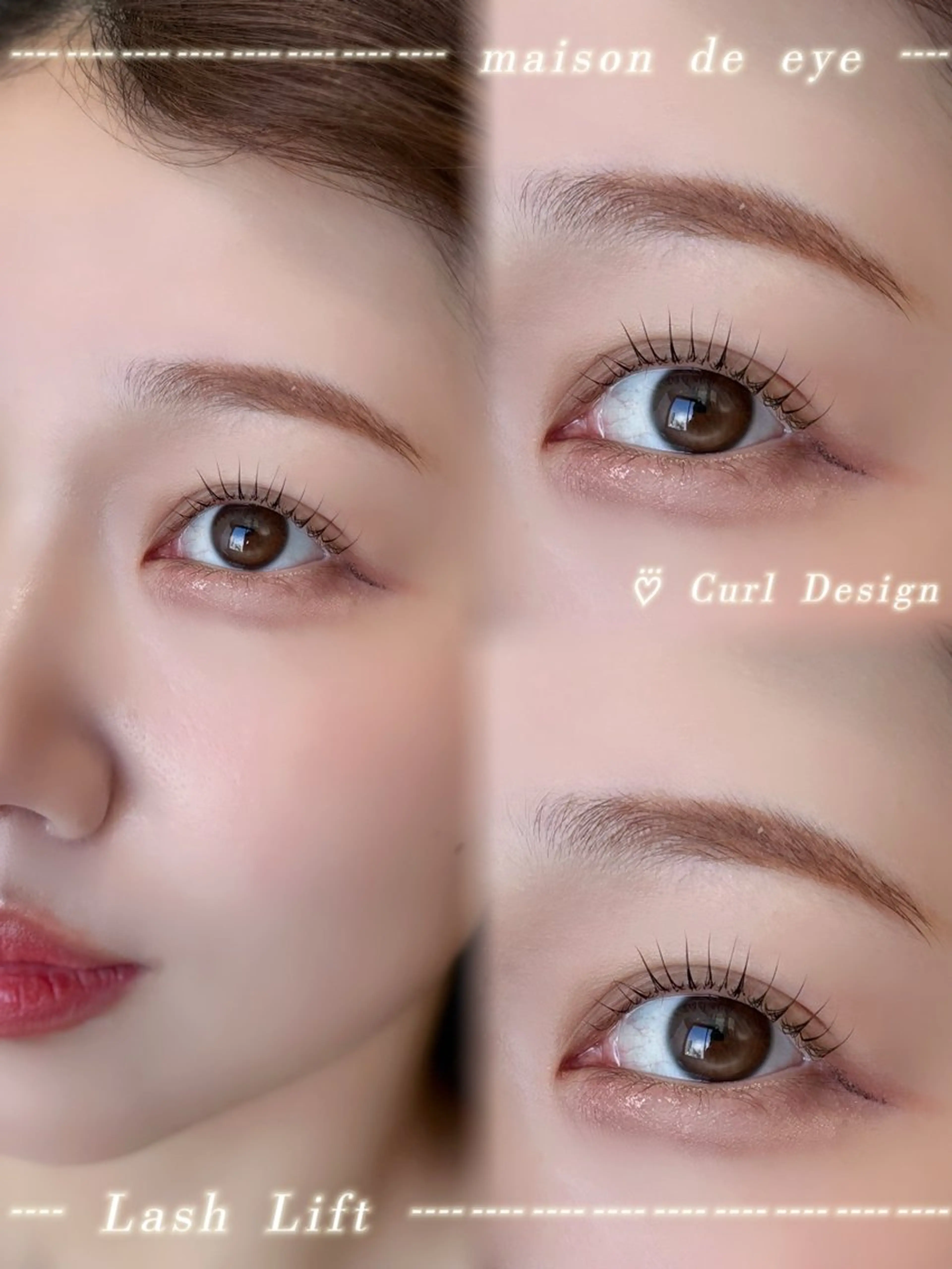 マツエク・マツパ CreBiA🍒 natsukiのマツエク・マツパデザイン