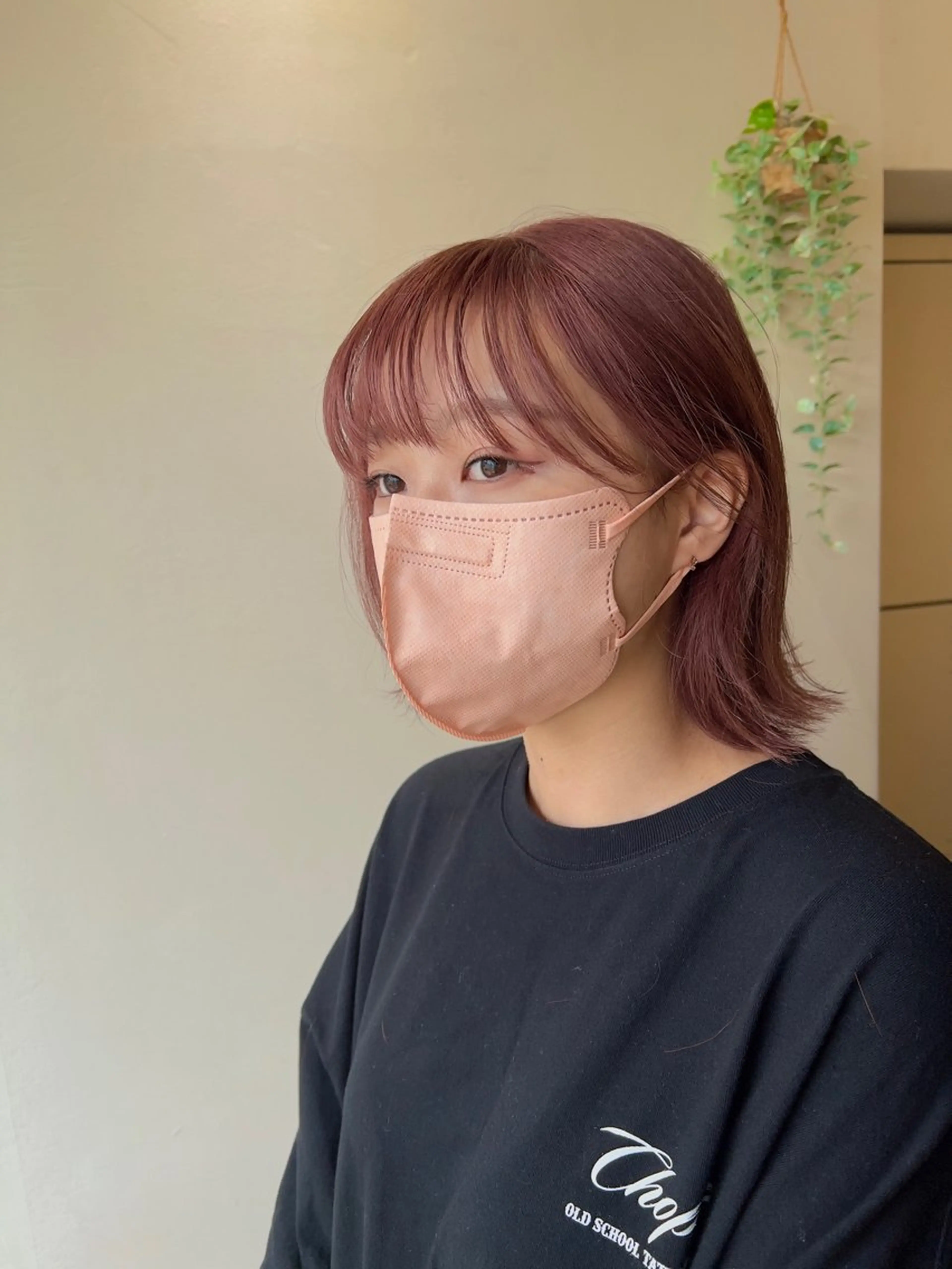 カラー AIconic nagoya所属・縮毛矯正/ レイヤー/ミディアムのヘアスタイル