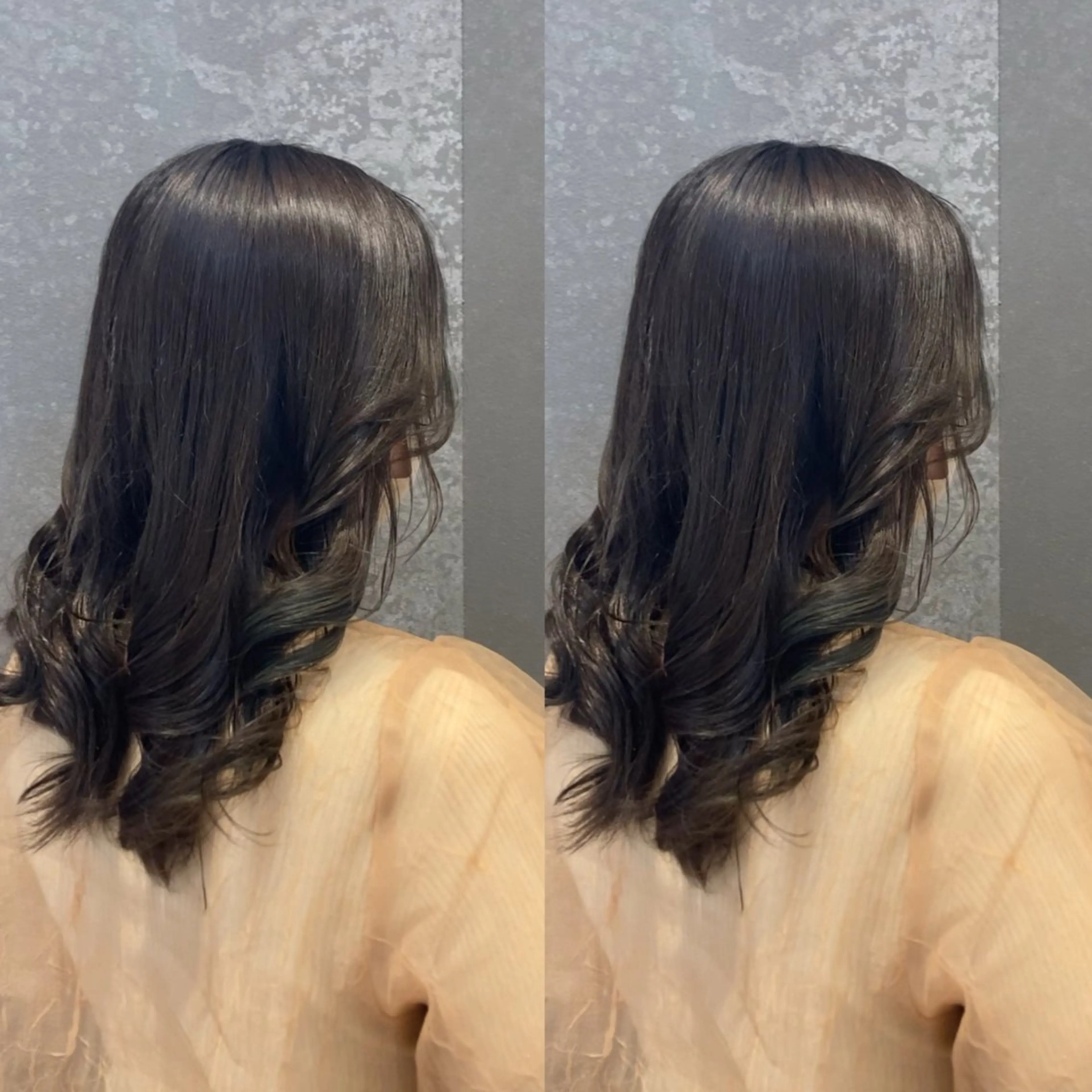 ミディアム schon所属・み うのヘアスタイル